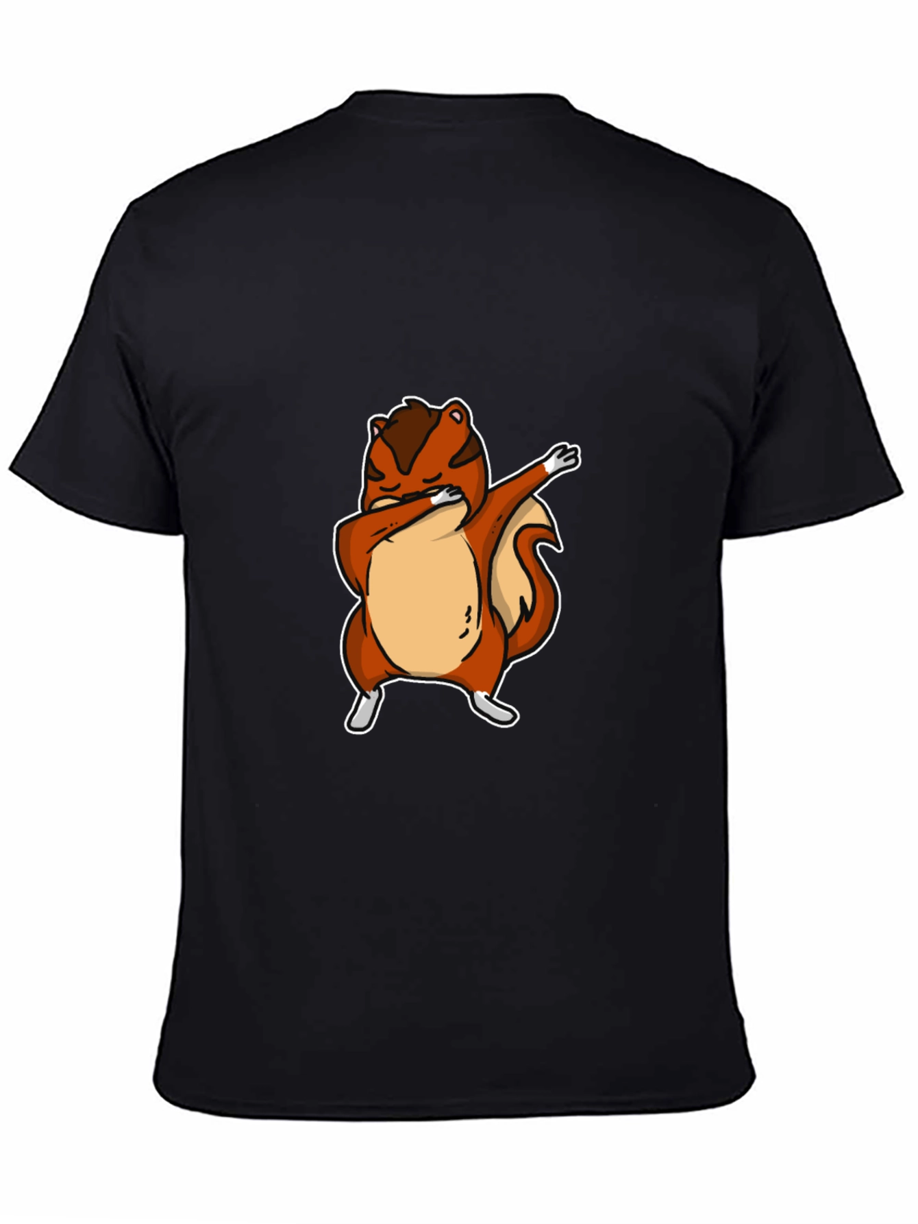 Dabbing Squirrel Graphic Tee - Cool Animal Design