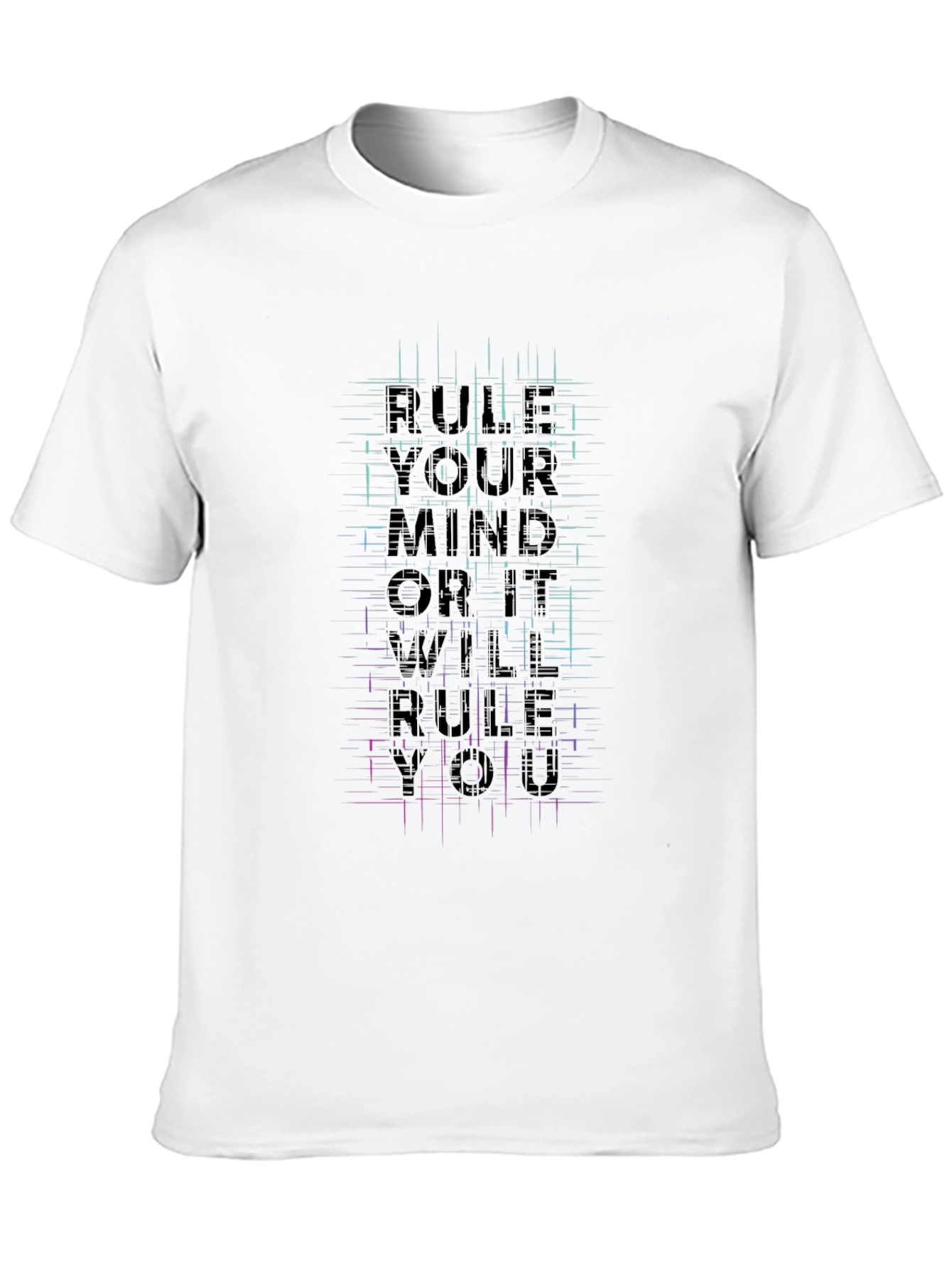 Rule Your Mind Graphic Tee - Black