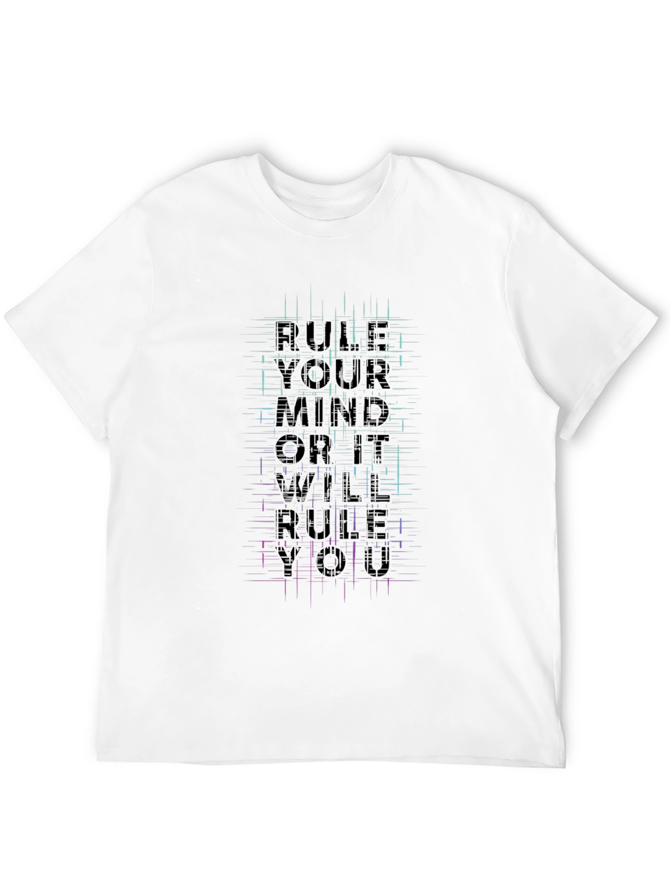 Rule Your Mind Graphic Tee - Black