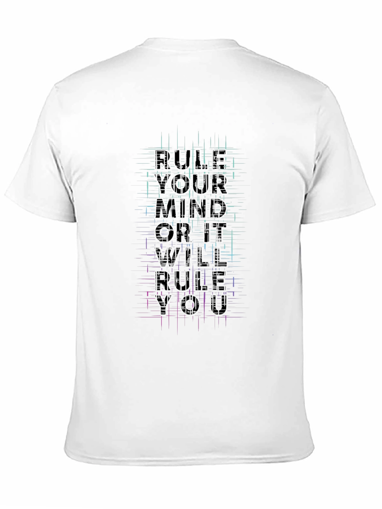 Rule Your Mind Graphic Tee - Black