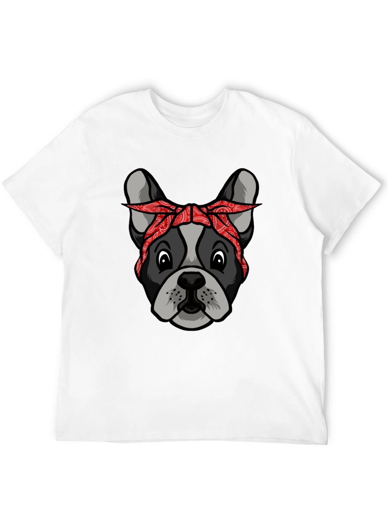 Bandana Dog Graphic T-Shirt