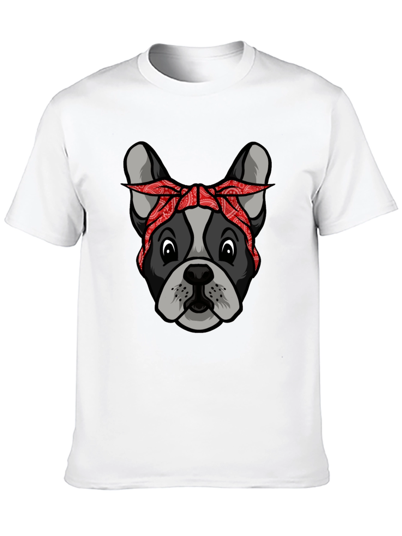Bandana Dog Graphic T-Shirt