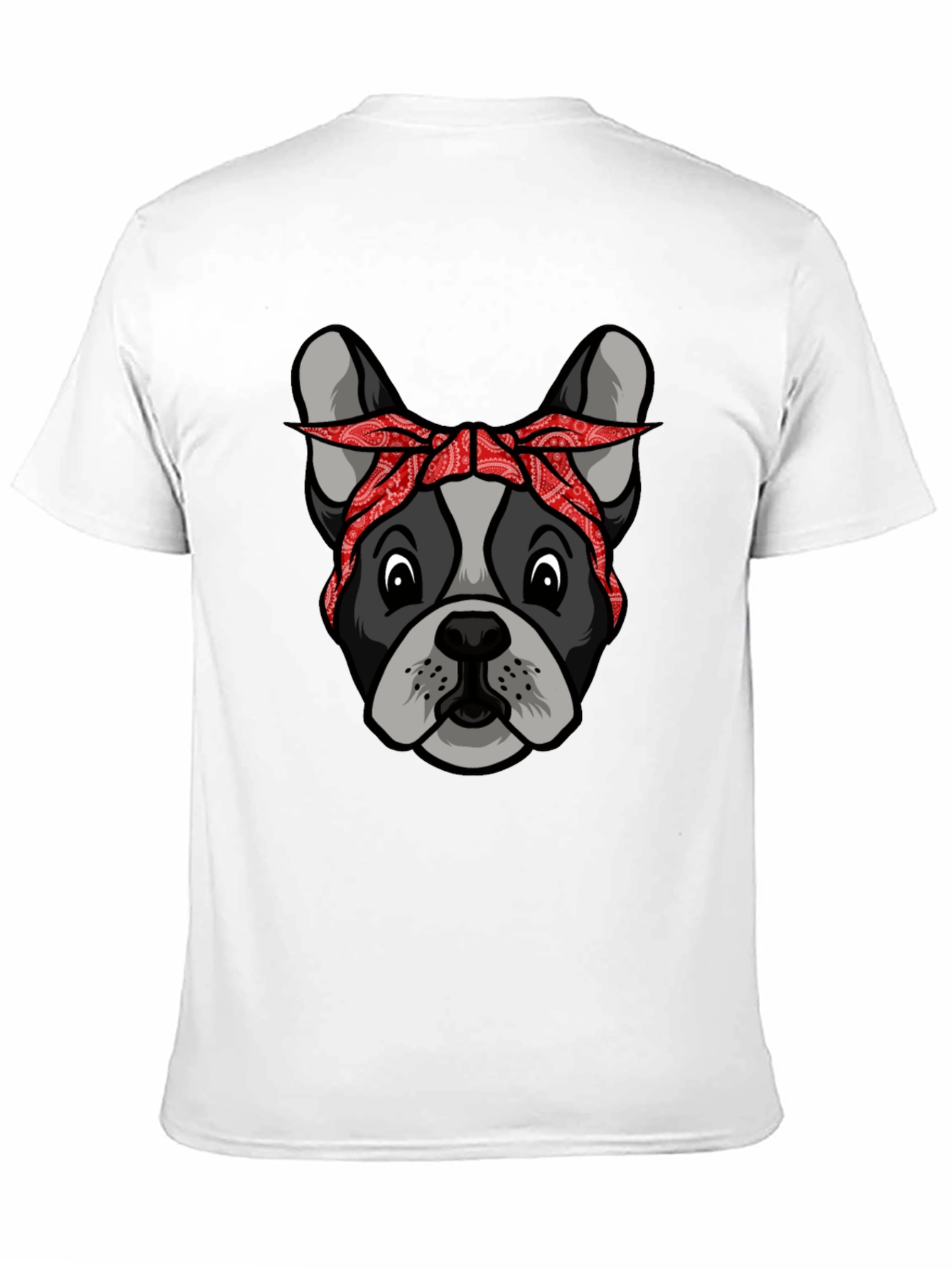Bandana Dog Graphic T-Shirt