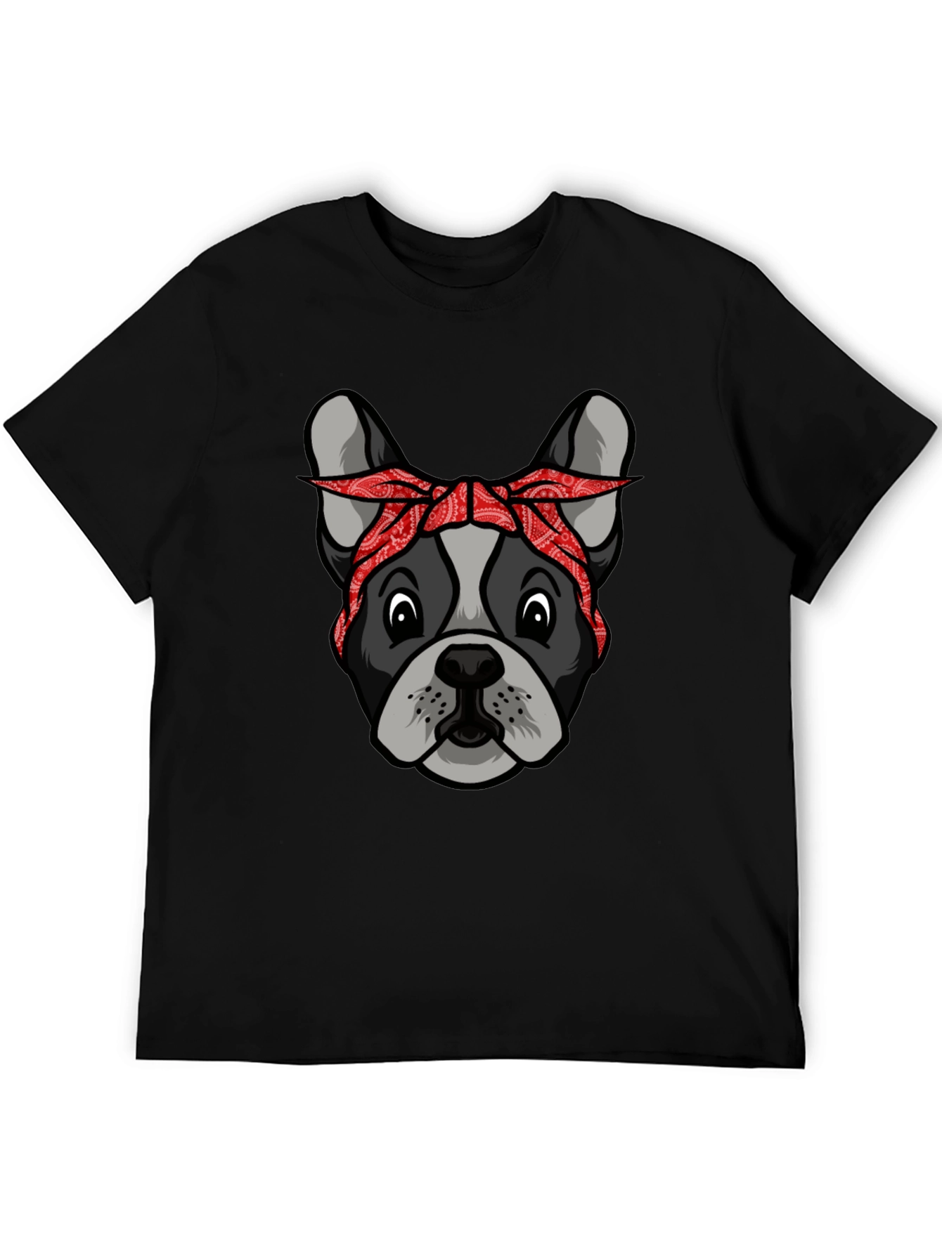 Bandana Dog Graphic T-Shirt