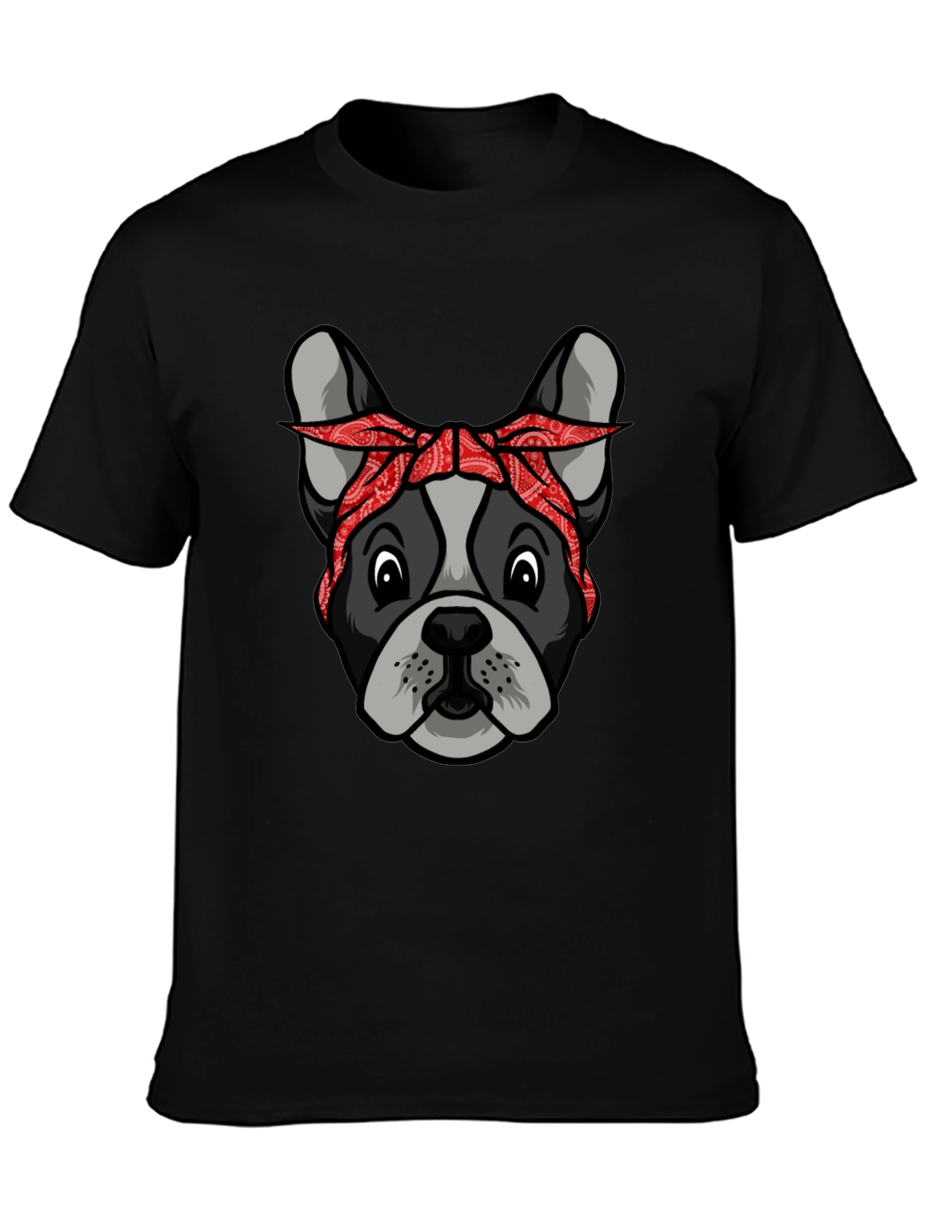 Bandana Dog Graphic T-Shirt