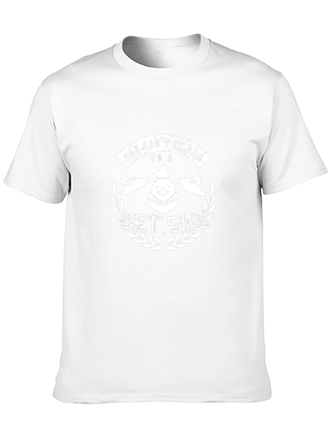 Jet Ski Graphic T-Shirt - You Cant Be Sad