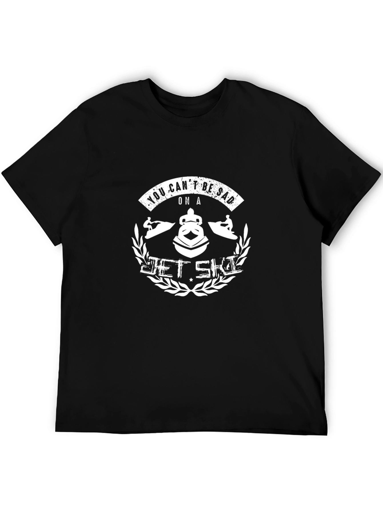Jet Ski Graphic T-Shirt - You Cant Be Sad