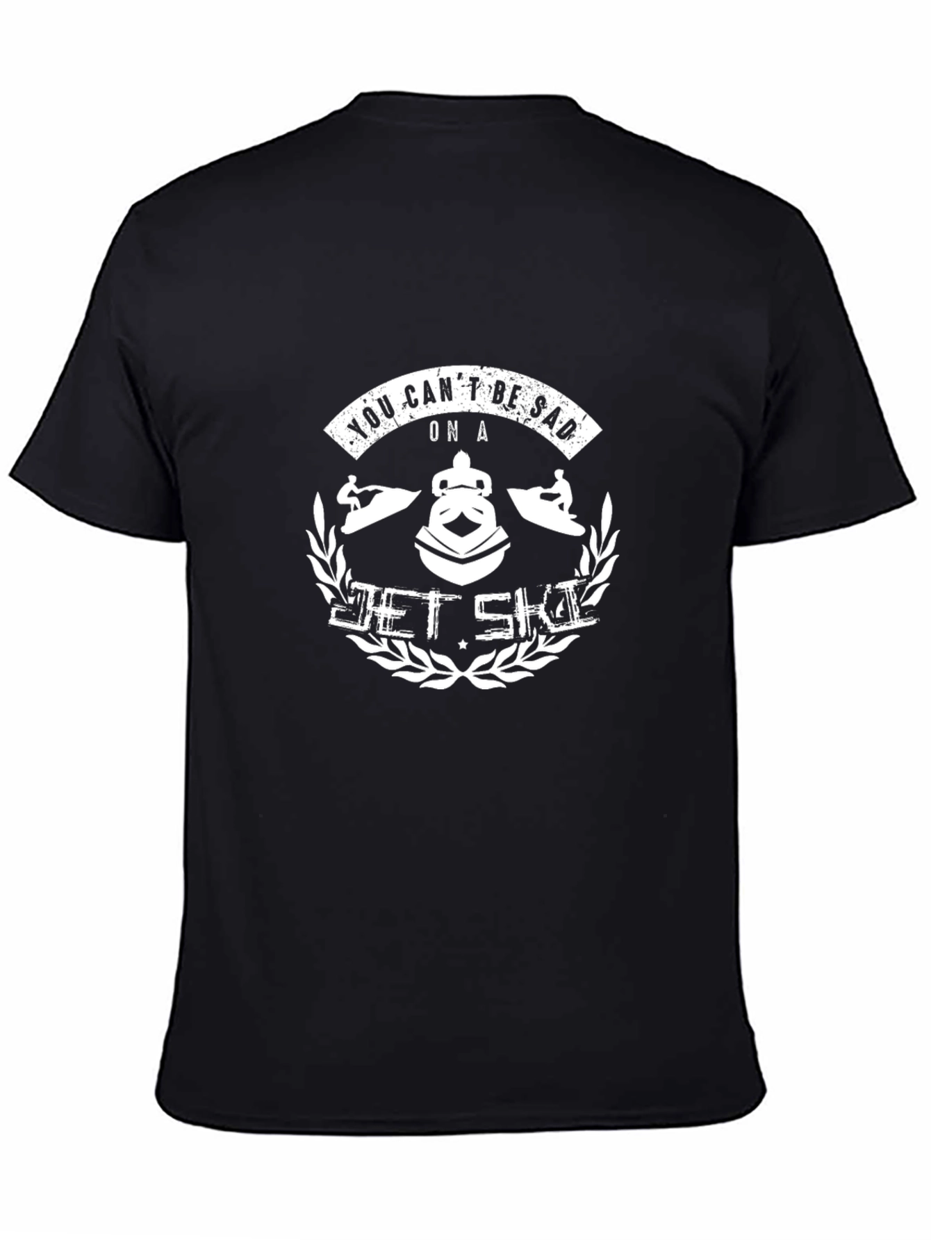 Jet Ski Graphic T-Shirt - You Cant Be Sad