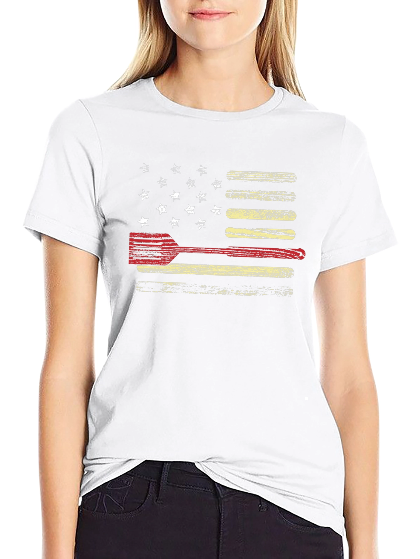 Firefighter American Flag T-Shirt