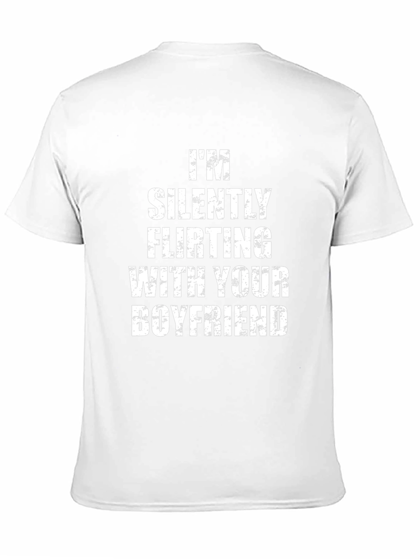 Flirty Boyfriend Tee - Black Graphic T-Shirt