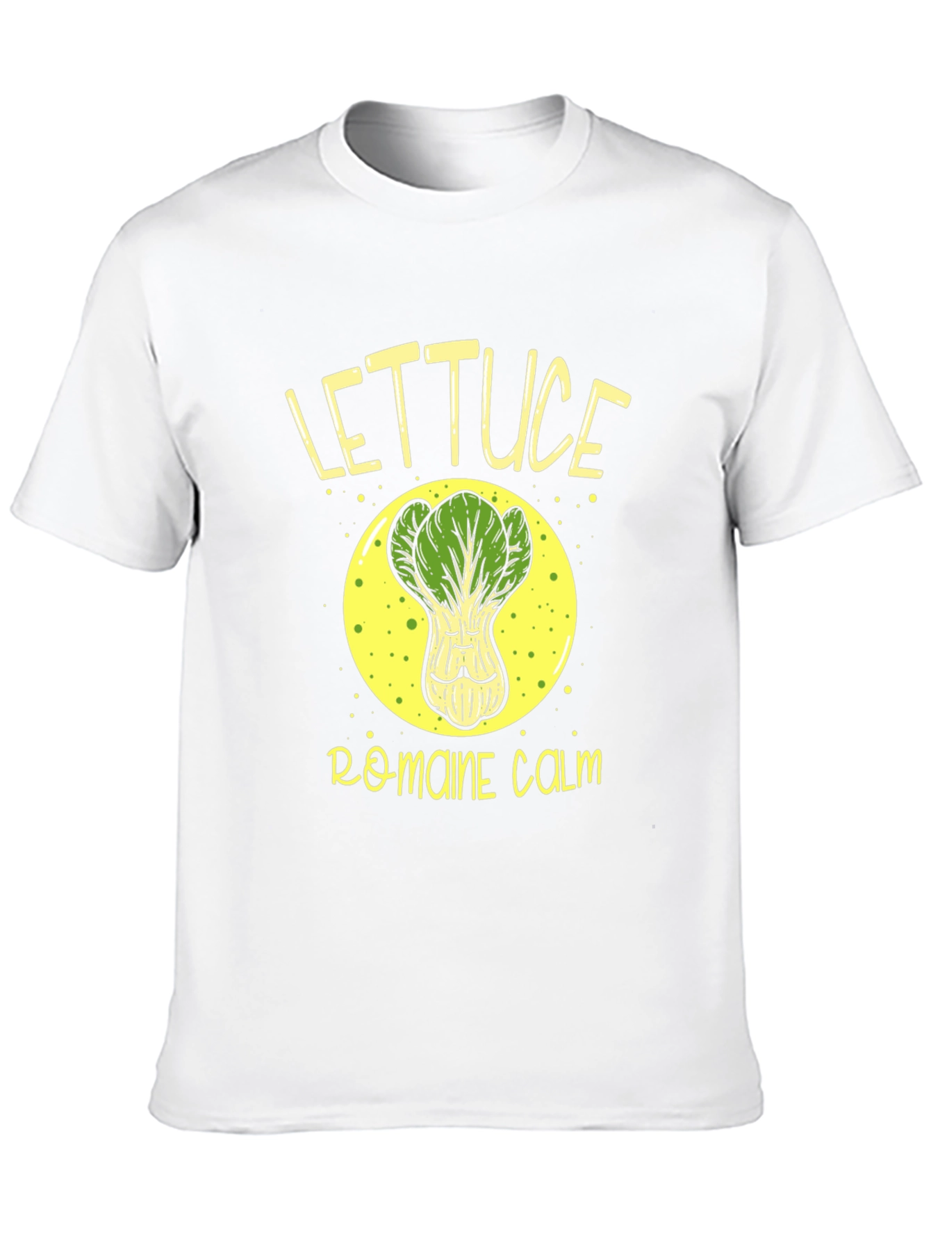 Lettuce Romaine Calm Black Graphic Tee