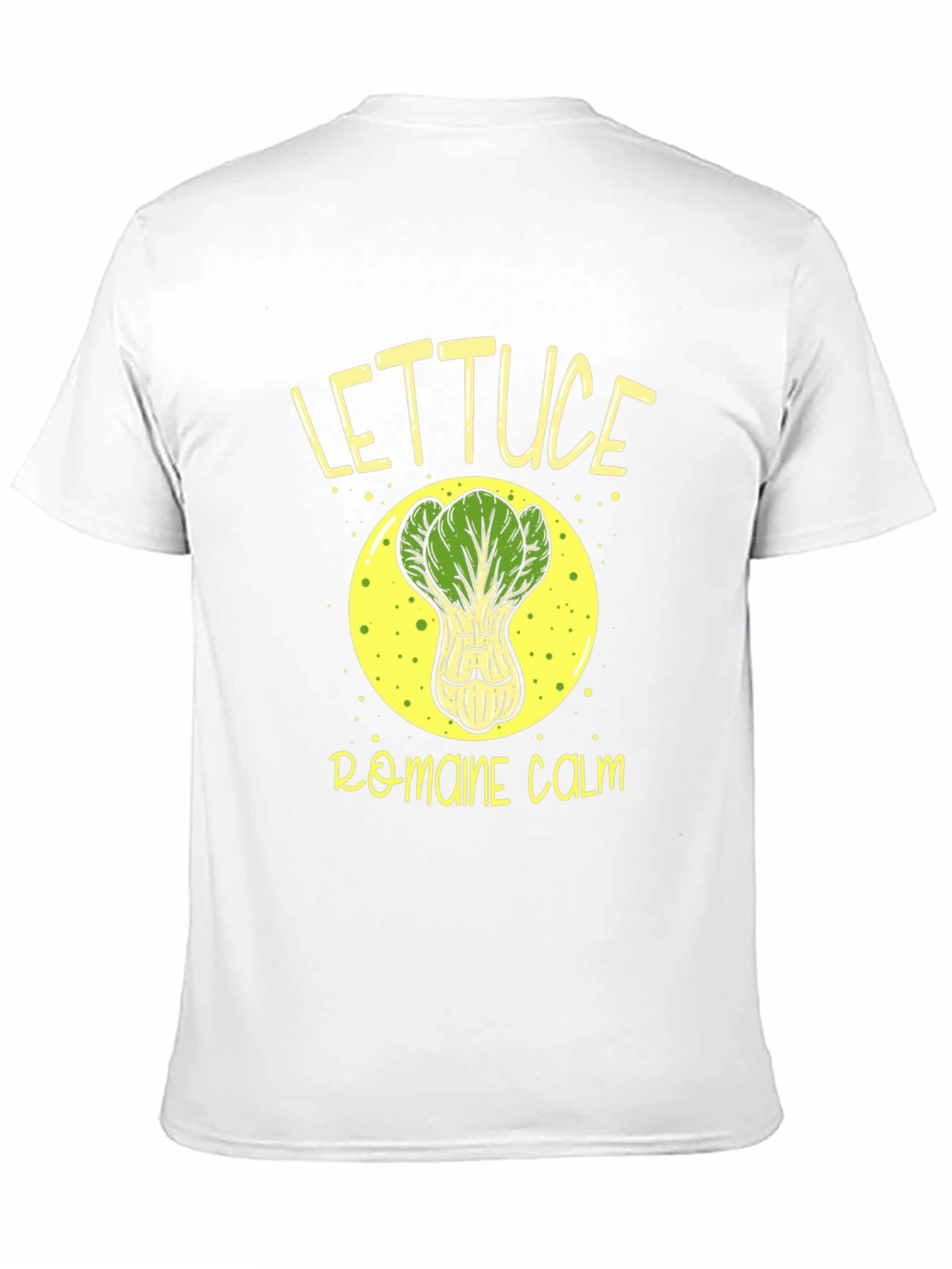Lettuce Romaine Calm Black Graphic Tee