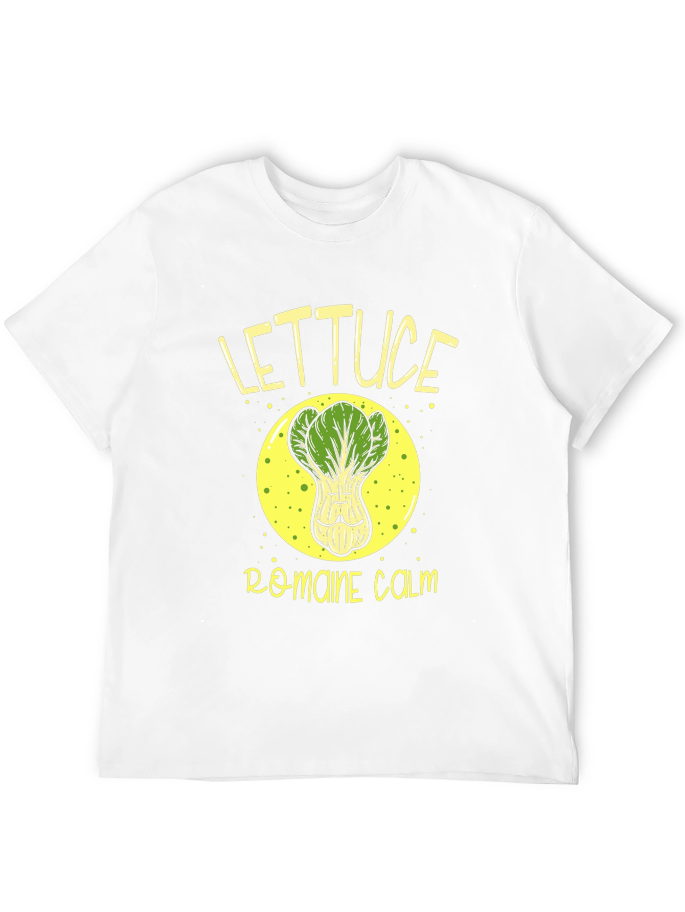 Lettuce Romaine Calm Black Graphic Tee