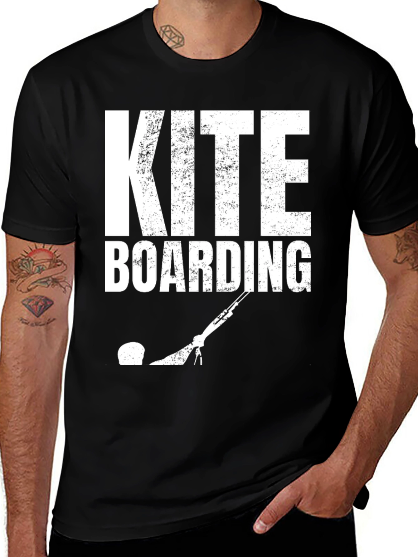 Kiteboarding T-Shirt: Stylish Graphic Tee