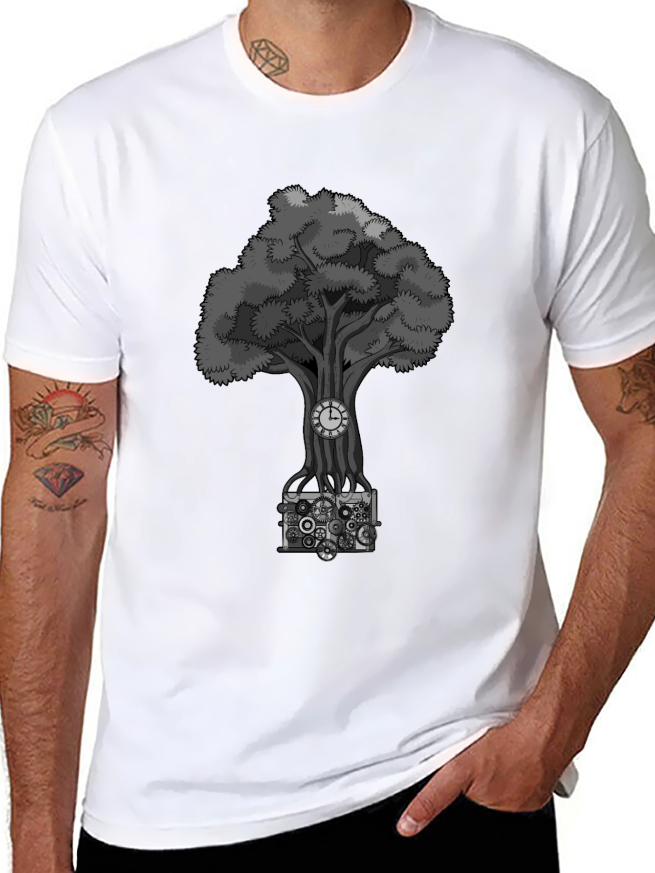 Steampunk Tree T-Shirt