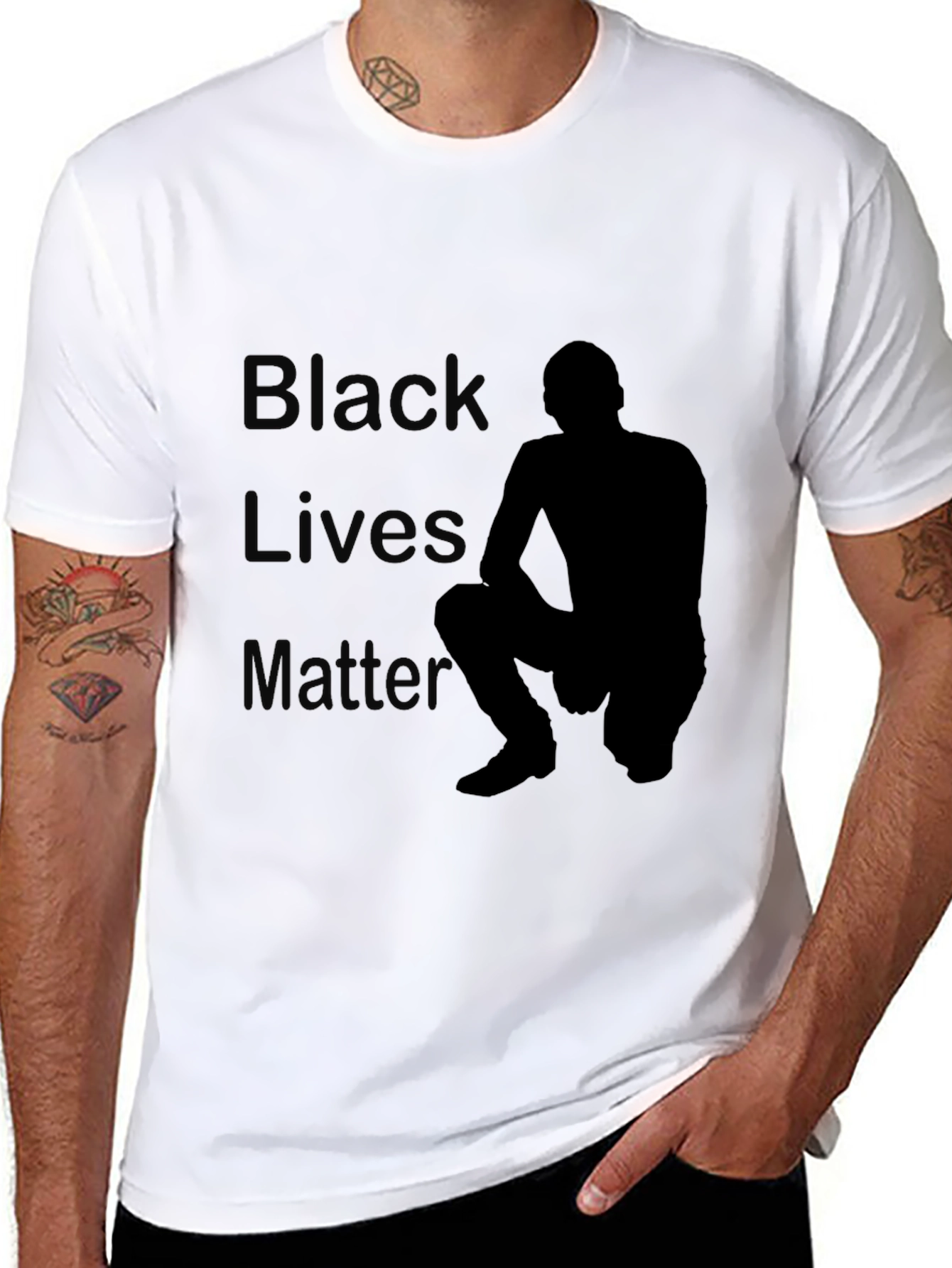 Black Lives Matter Silhouette Tee