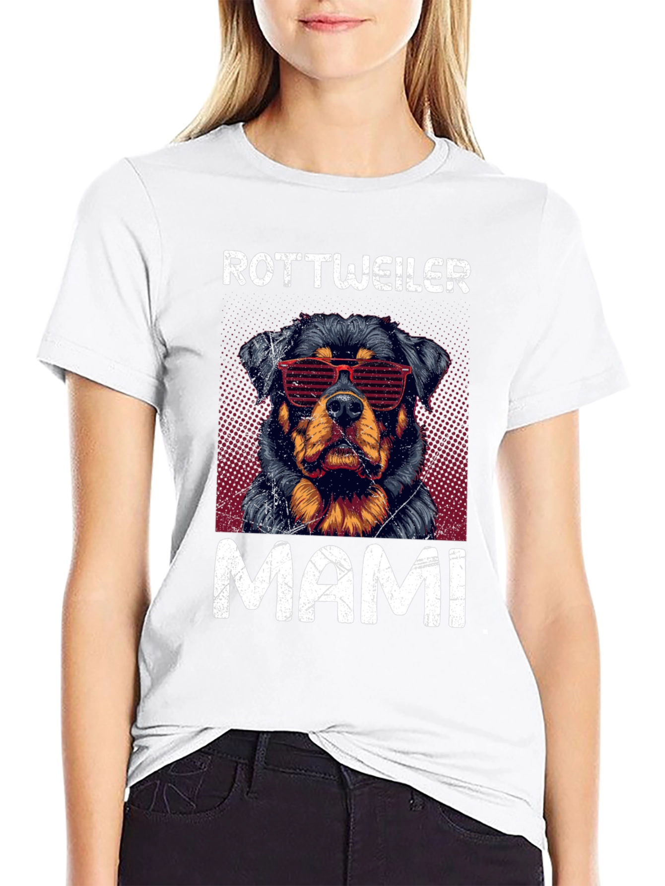 Rottweiler Mami Graphic Tee