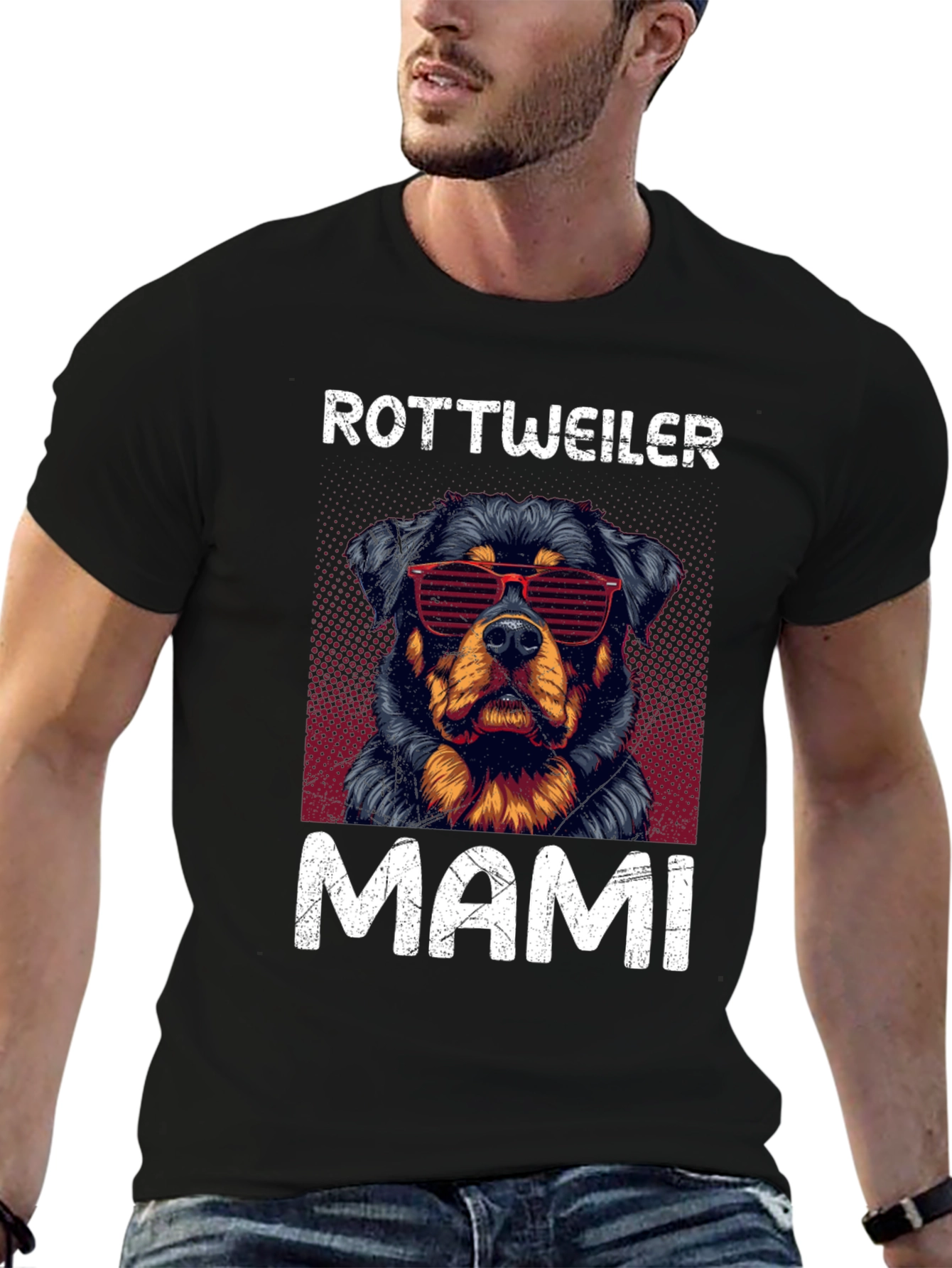 Rottweiler Mami Graphic Tee