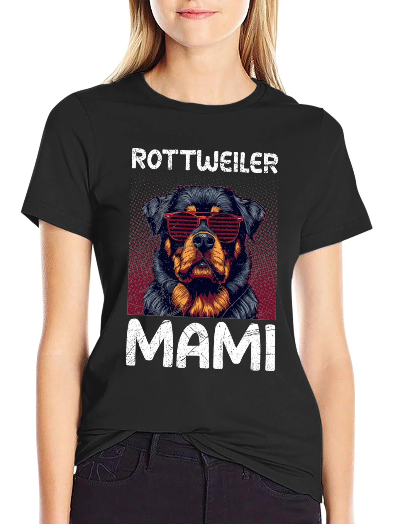 Rottweiler Mami Graphic Tee