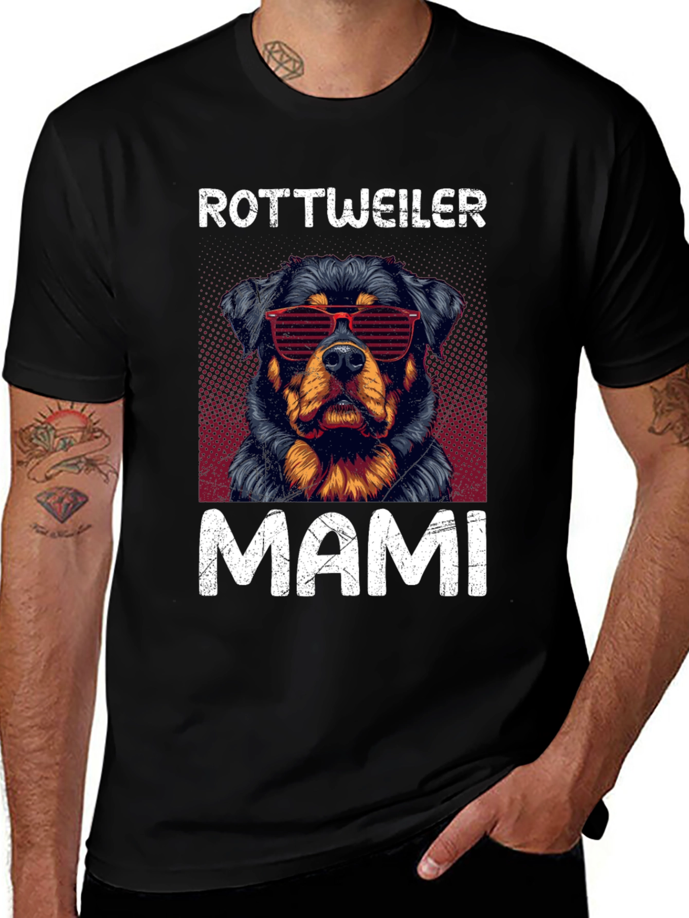 Rottweiler Mami Graphic Tee