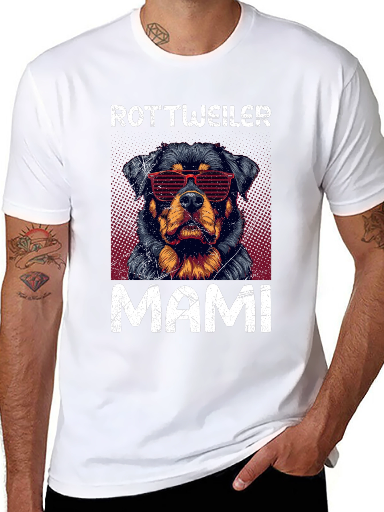 Rottweiler Mami Graphic Tee