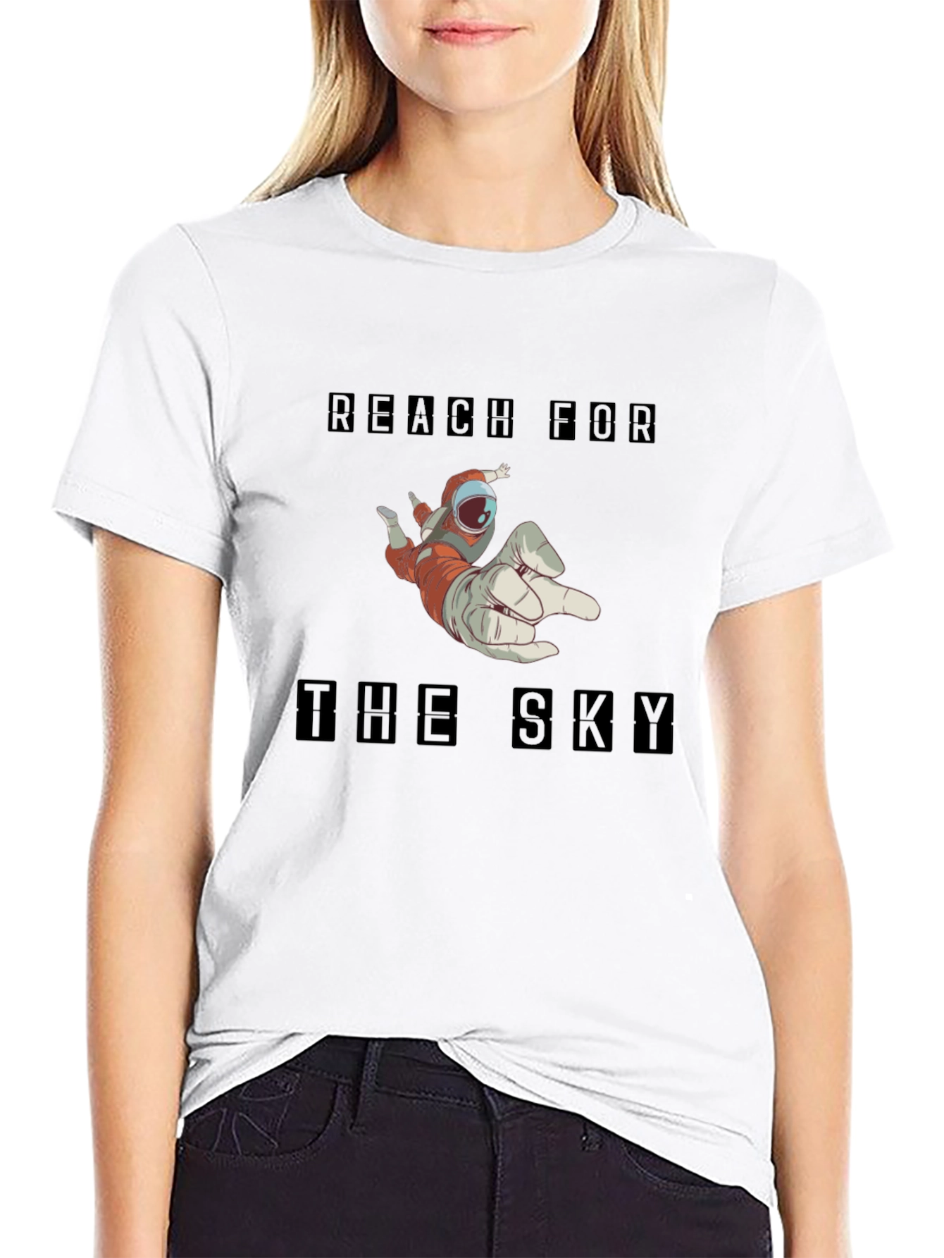 Reach For The Sky Spaceman Graphic Tee
