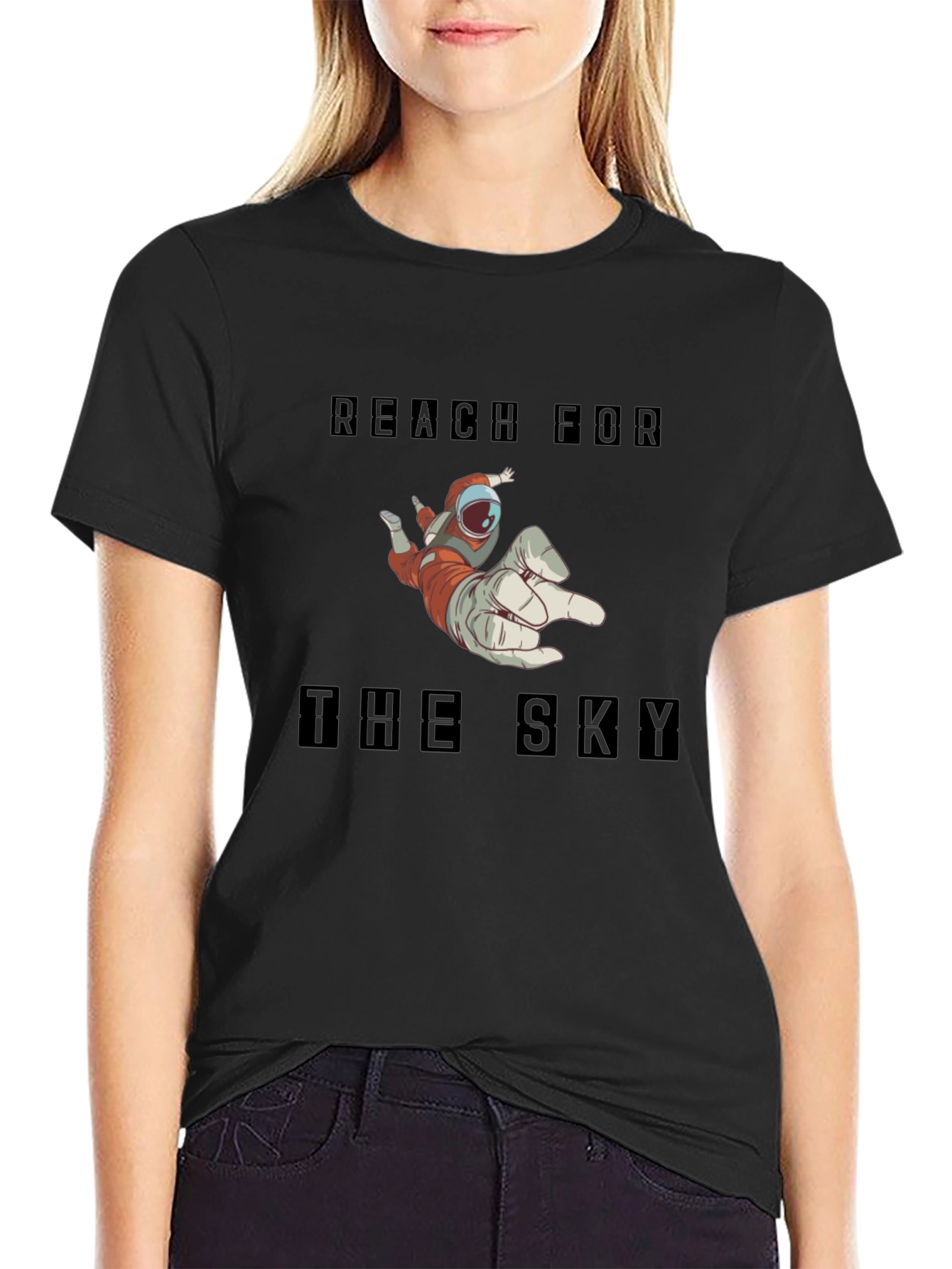 Reach For The Sky Spaceman Graphic Tee
