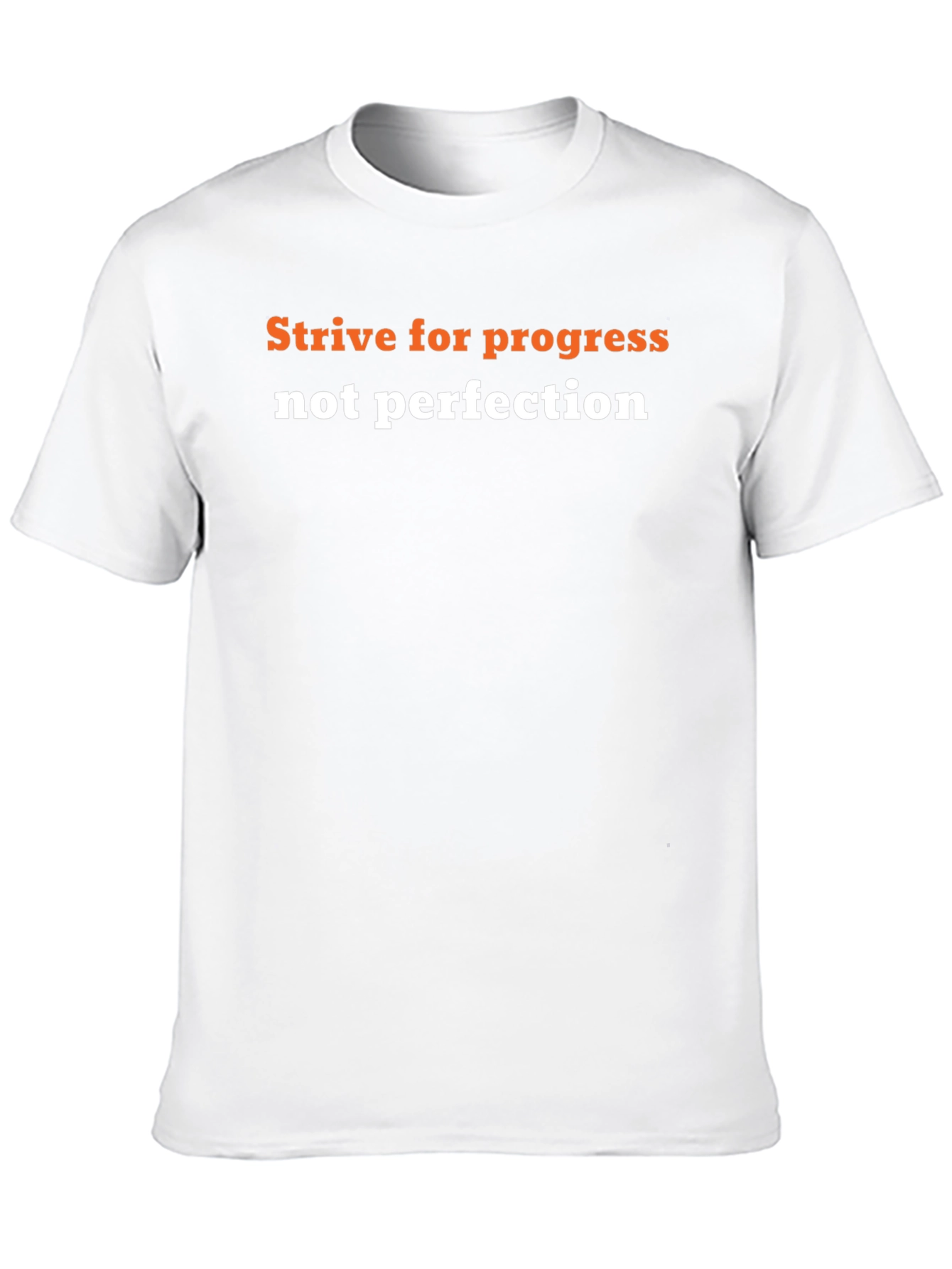 Strive for Progress T-Shirt - Motivational Graphic Tee