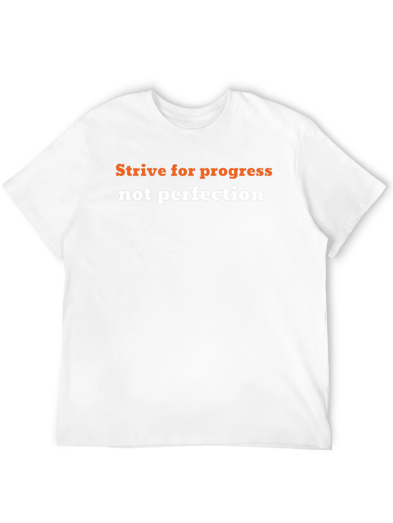 Strive for Progress T-Shirt - Motivational Graphic Tee