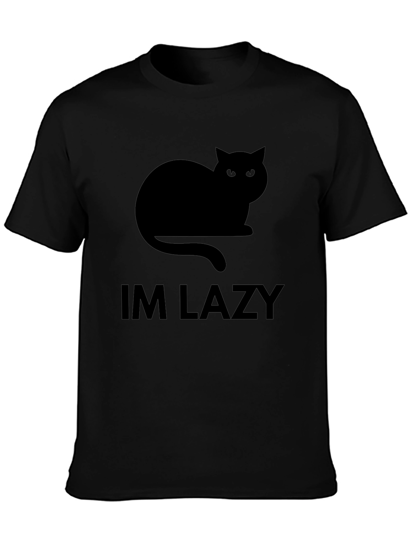 Im Lazy Cat Graphic T-Shirt