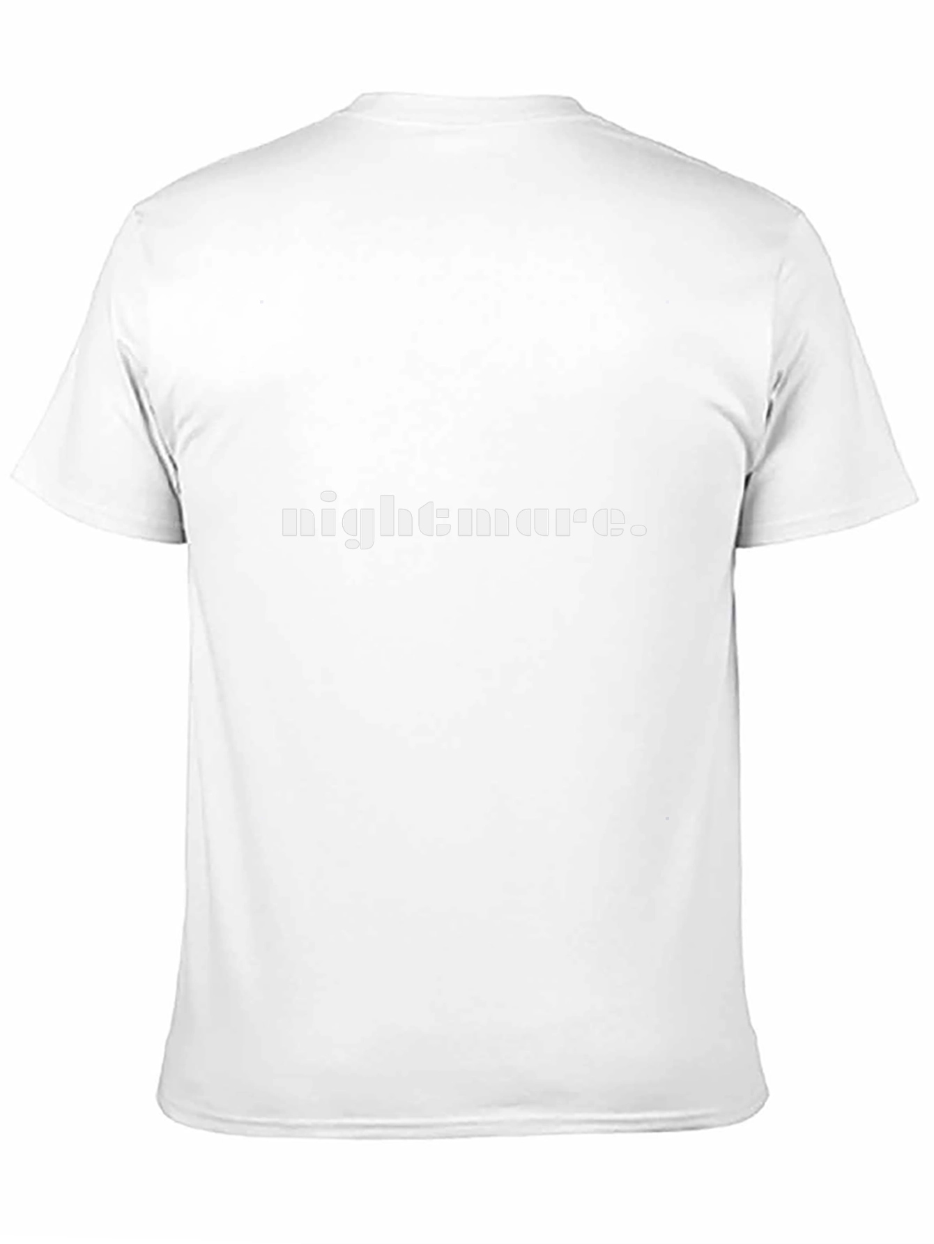 Nightmare Tee - Black Graphic Print Crew Neck T-Shirt