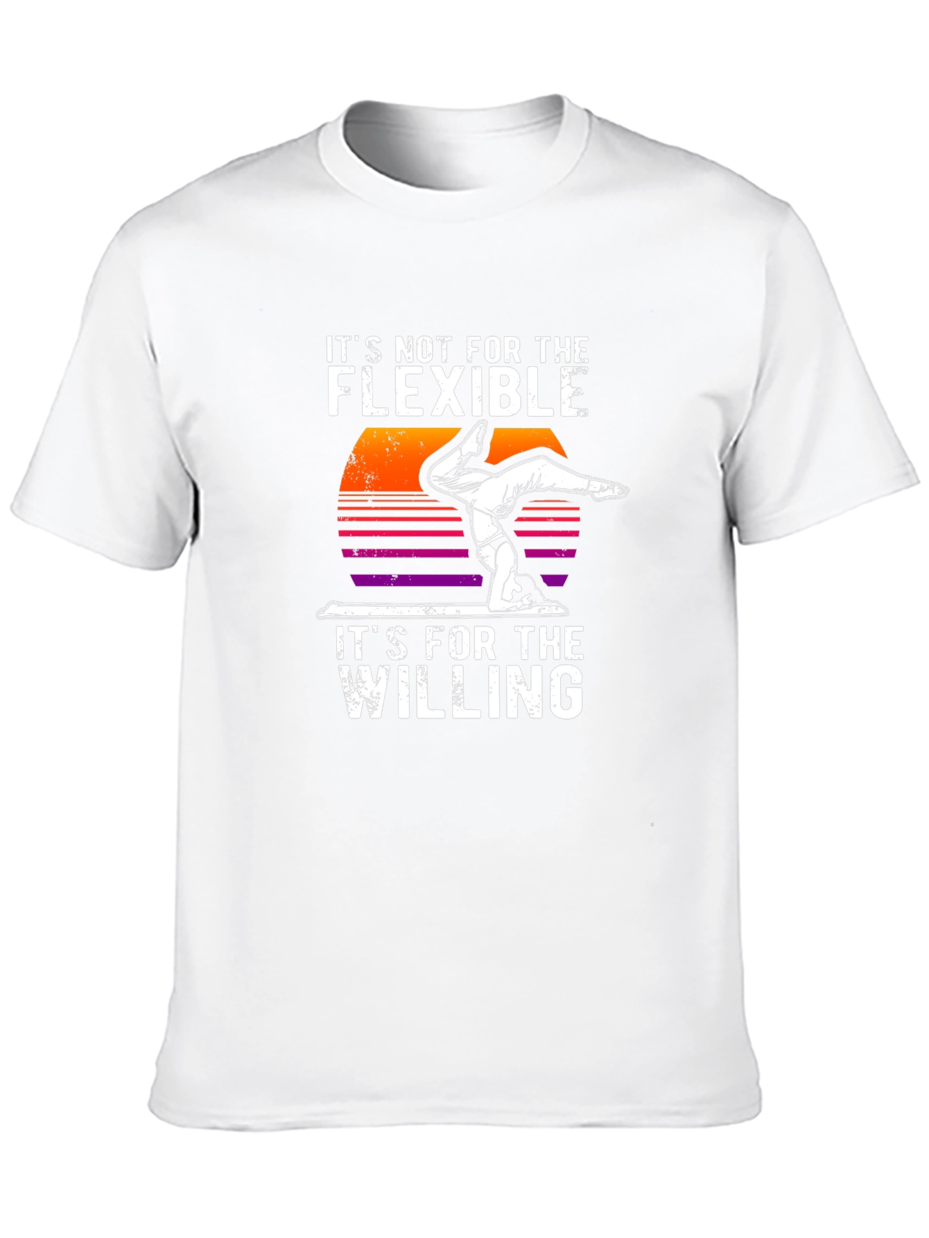 Flexible Willing Handstand Graphic T-Shirt