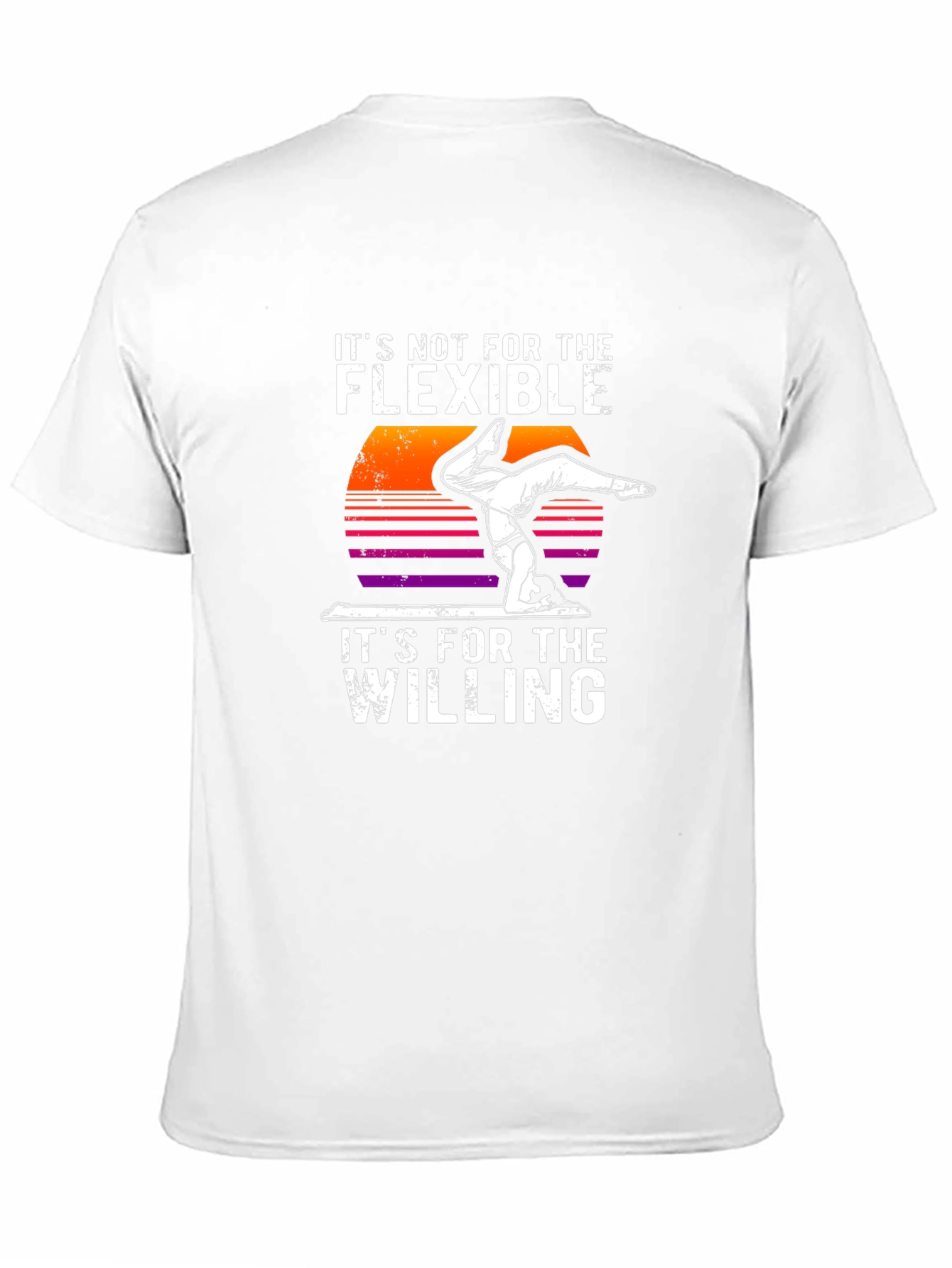 Flexible Willing Handstand Graphic T-Shirt