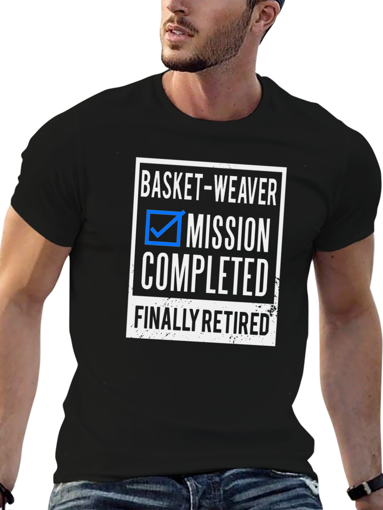 Basket-Weaver Retired T-Shirt - Mission Completed!