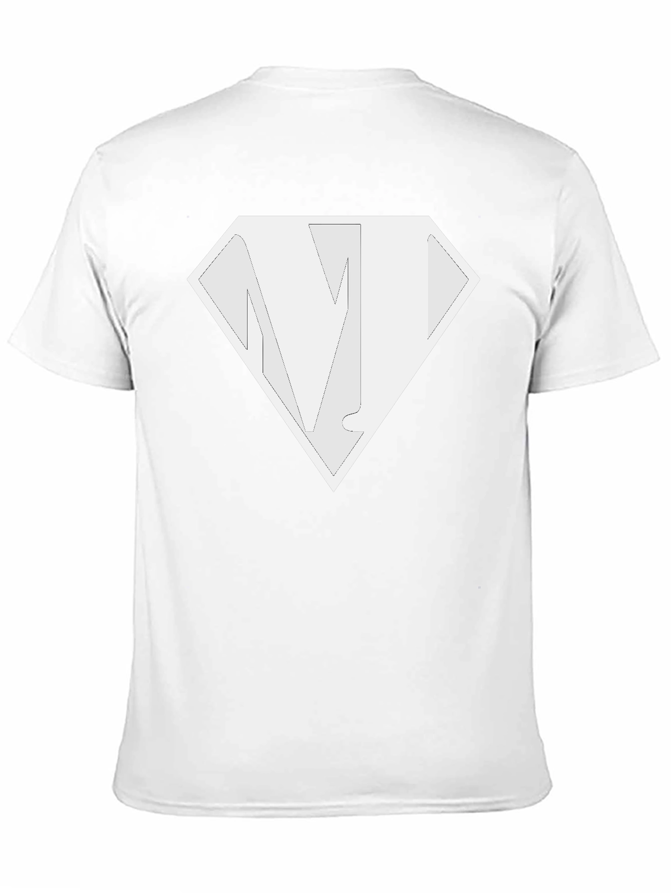 Black T-Shirt with Diamond N Logo - Casual Style