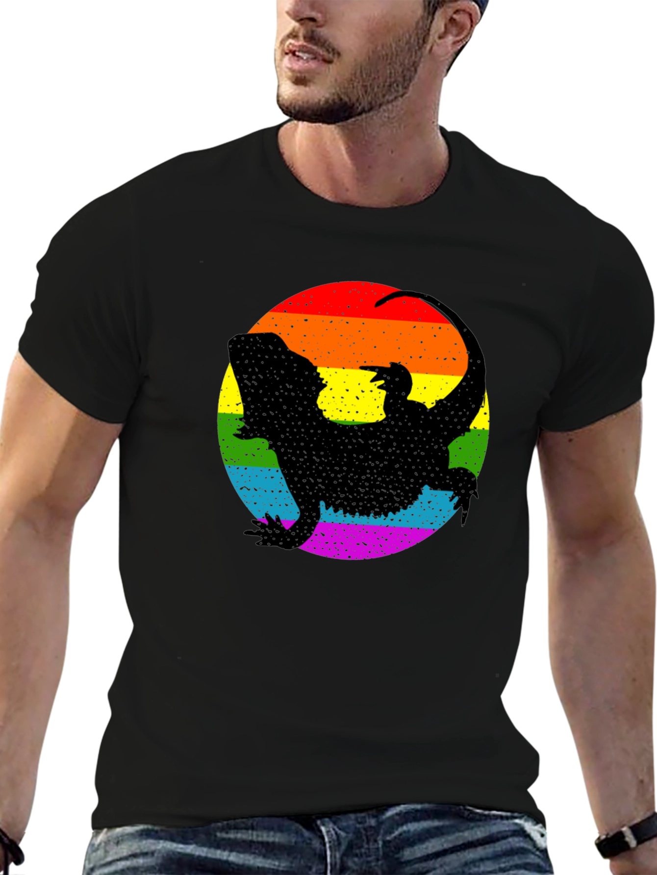 Bearded Dragon LGBT Pride T-Shirt