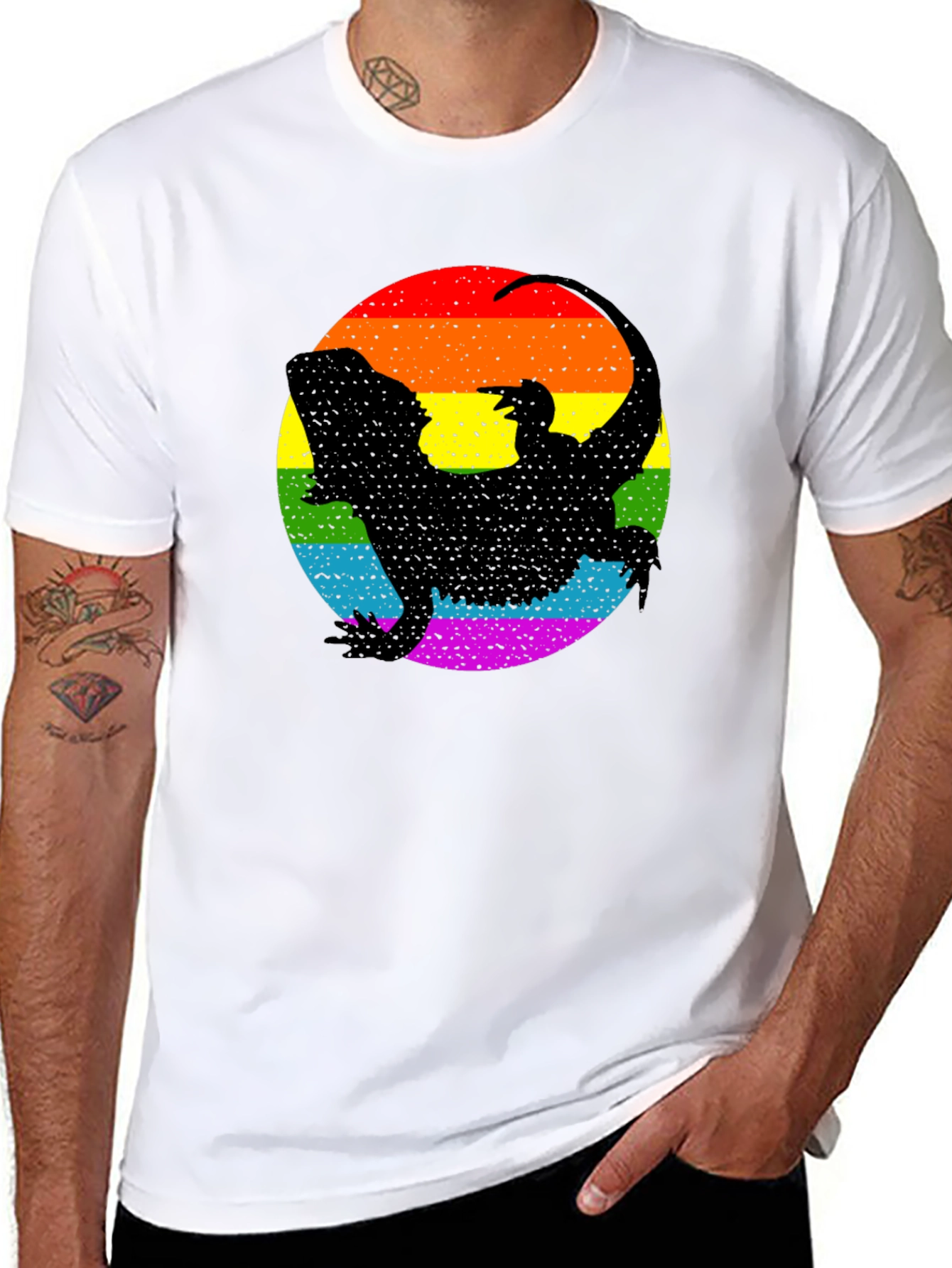 Bearded Dragon LGBT Pride T-Shirt