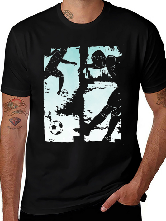 Soccer Silhouette Graphic Tee