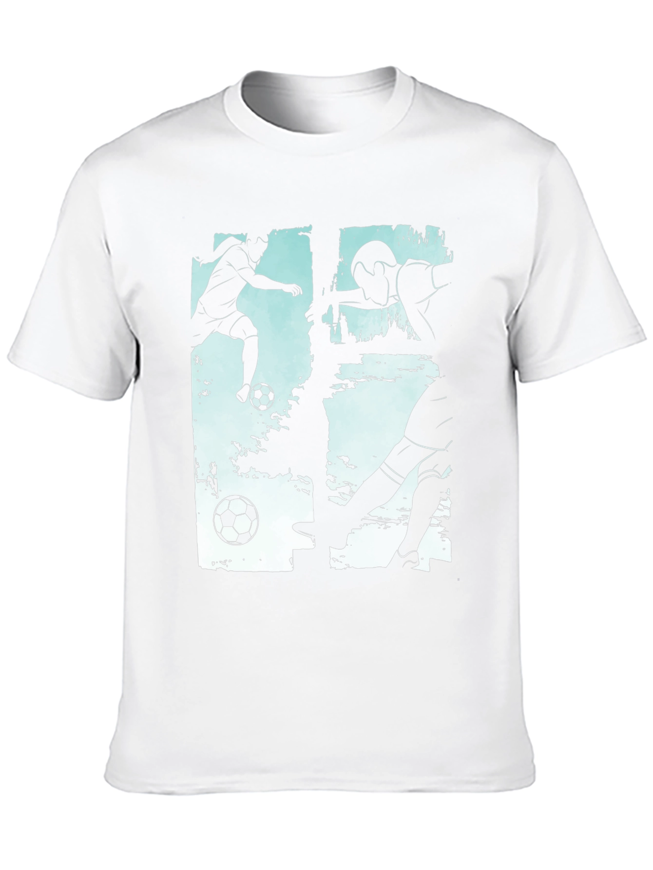 Soccer Silhouette Graphic Tee