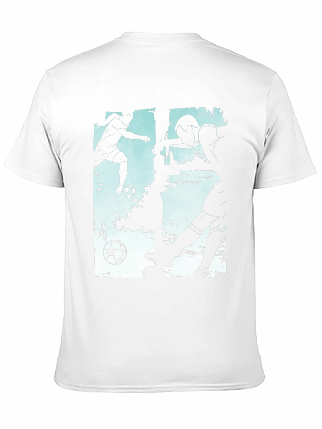 Soccer Silhouette Graphic Tee