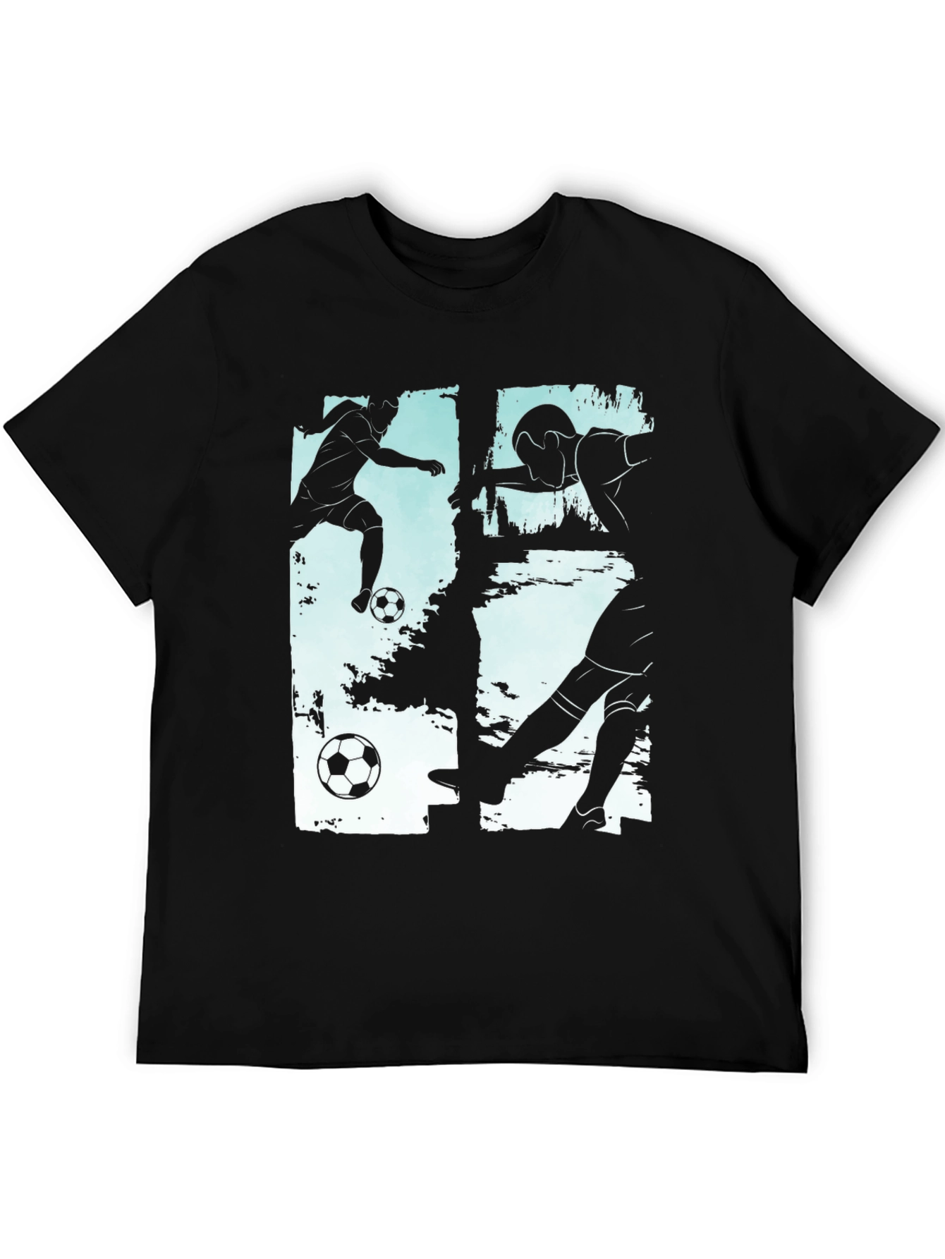 Soccer Silhouette Graphic Tee