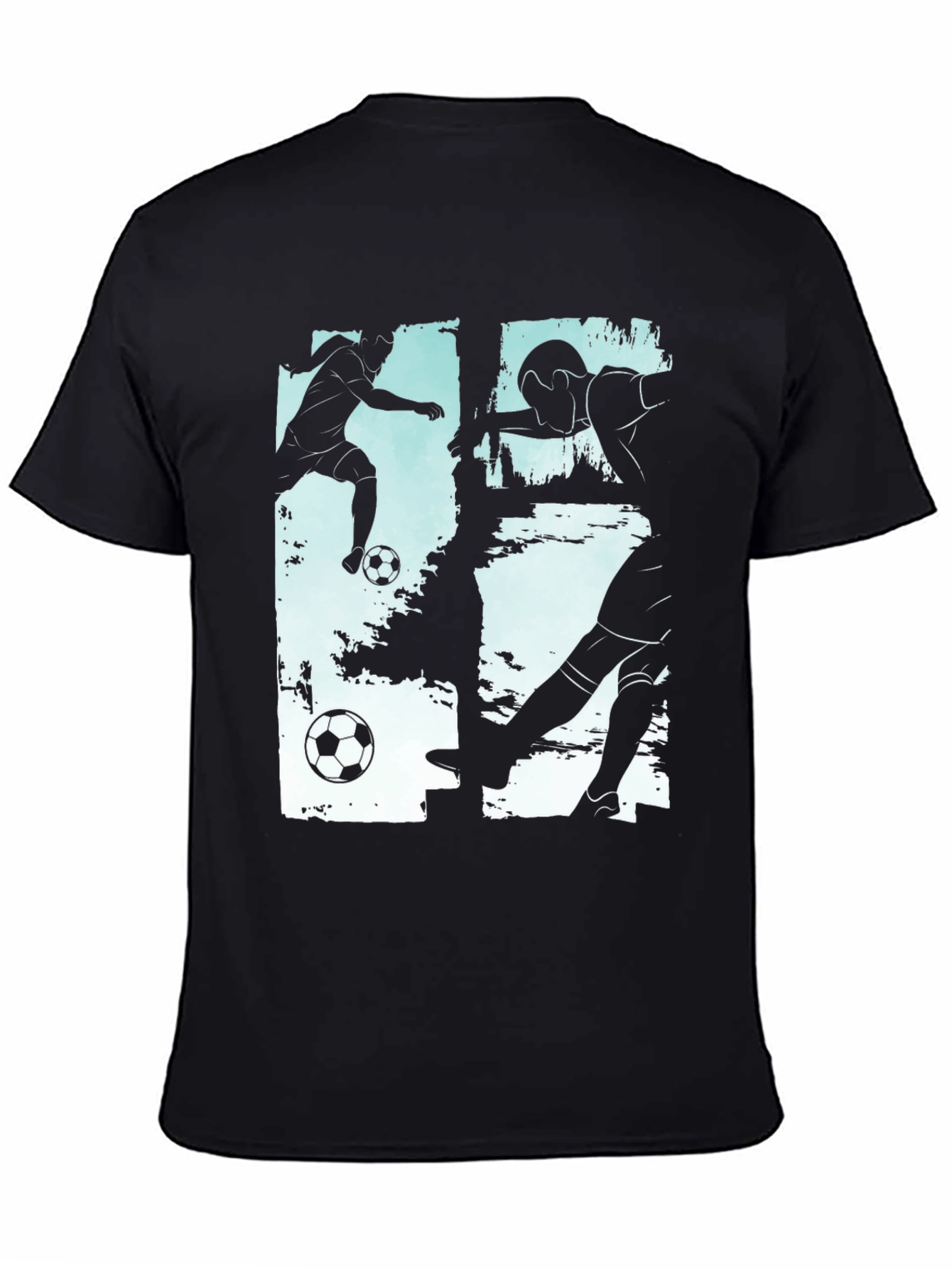 Soccer Silhouette Graphic Tee