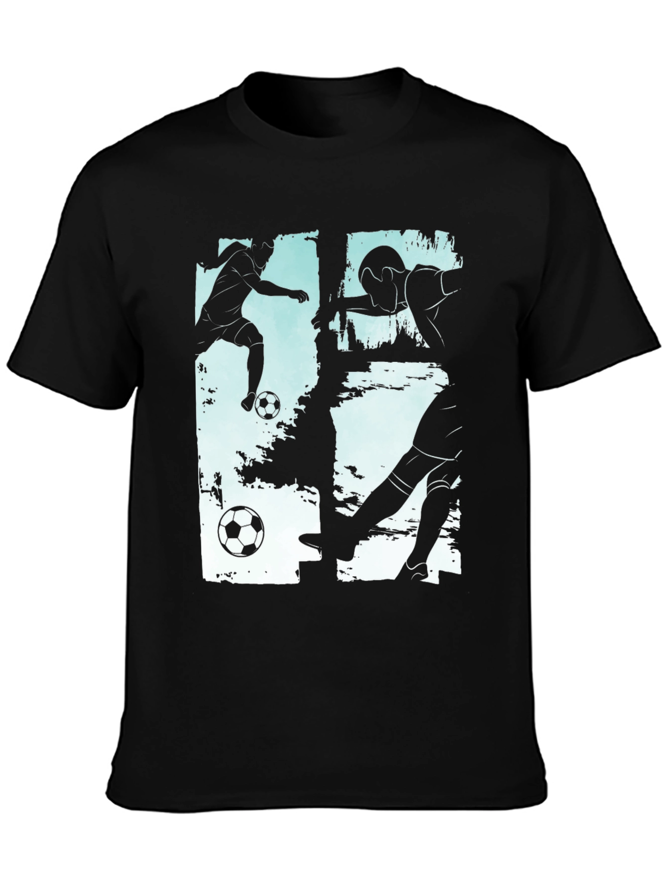 Soccer Silhouette Graphic Tee