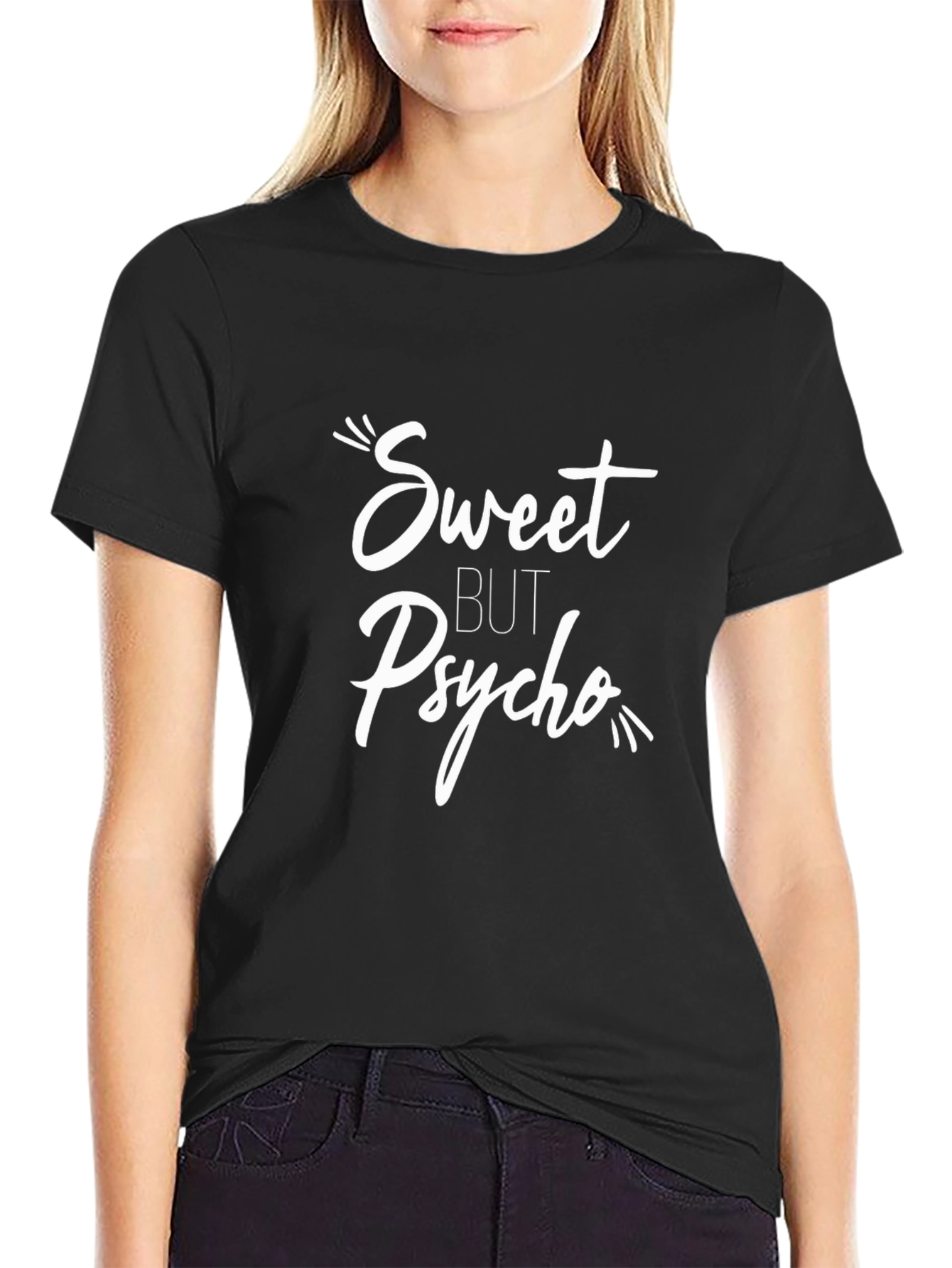 Sweet But Psycho T-Shirt -  Trendy Graphic Tee