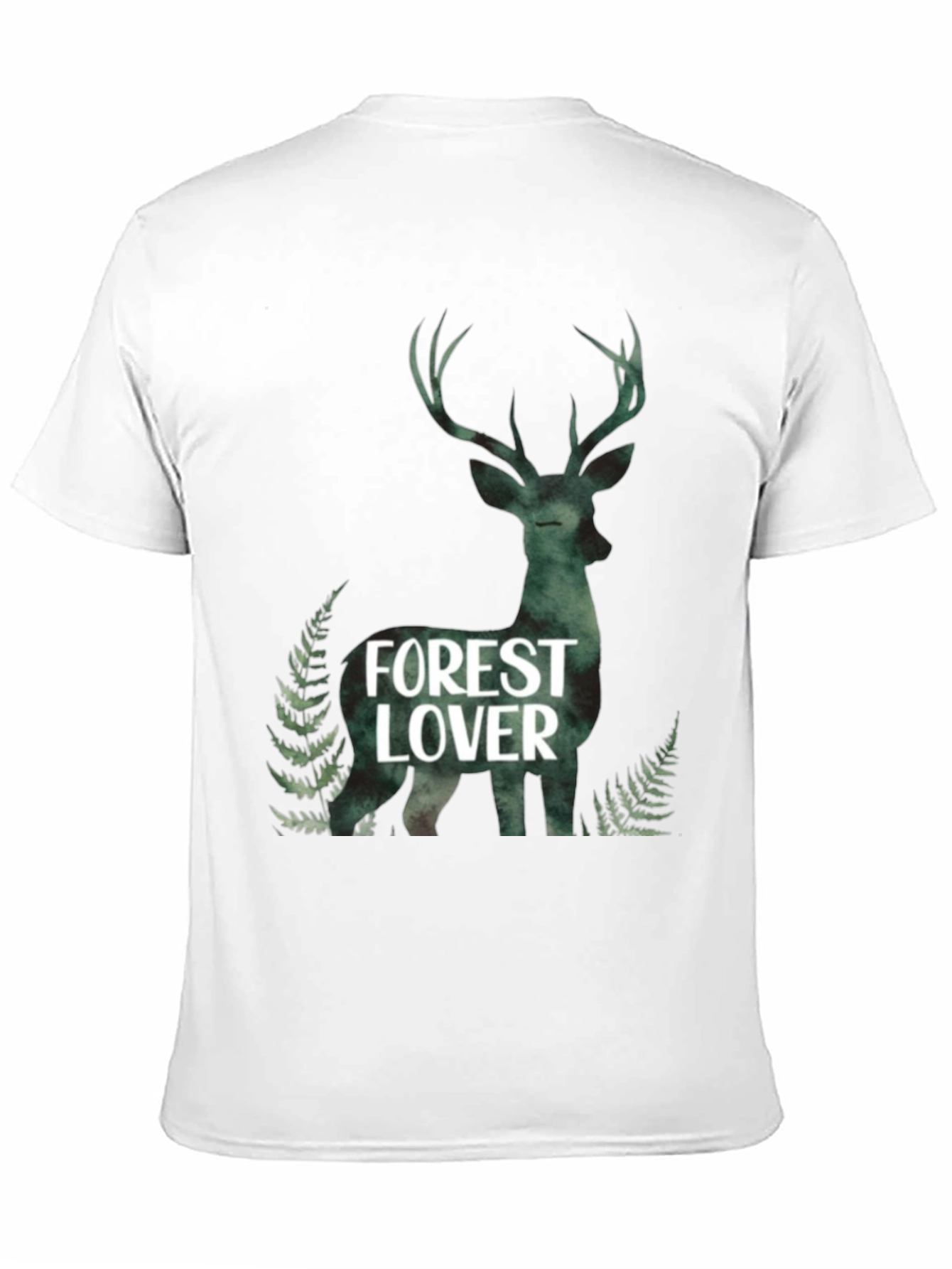 Forest Lover Deer Graphic Tee