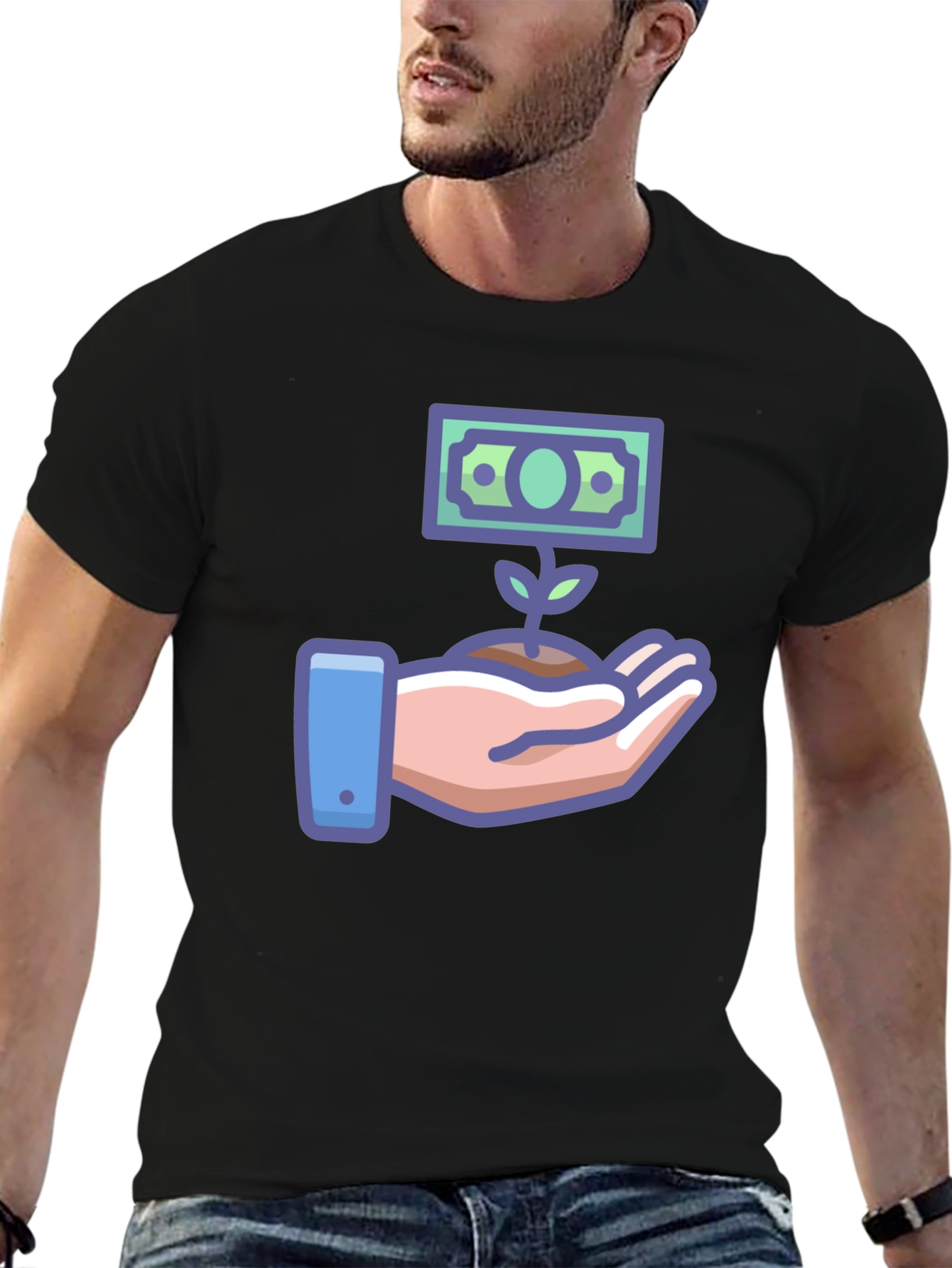 Money Tree Graphic Tee - Invest in Style!