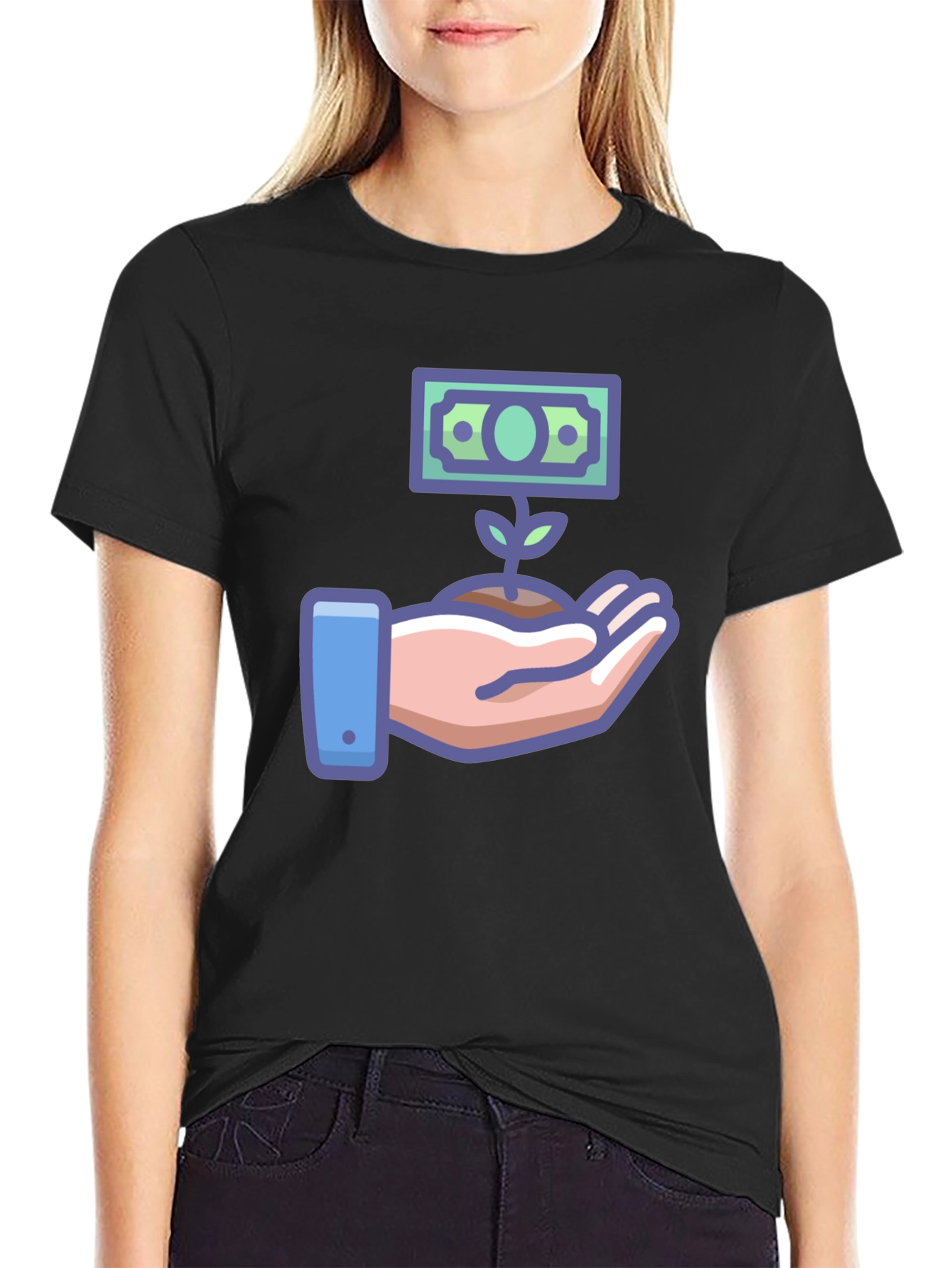Money Tree Graphic Tee - Invest in Style!