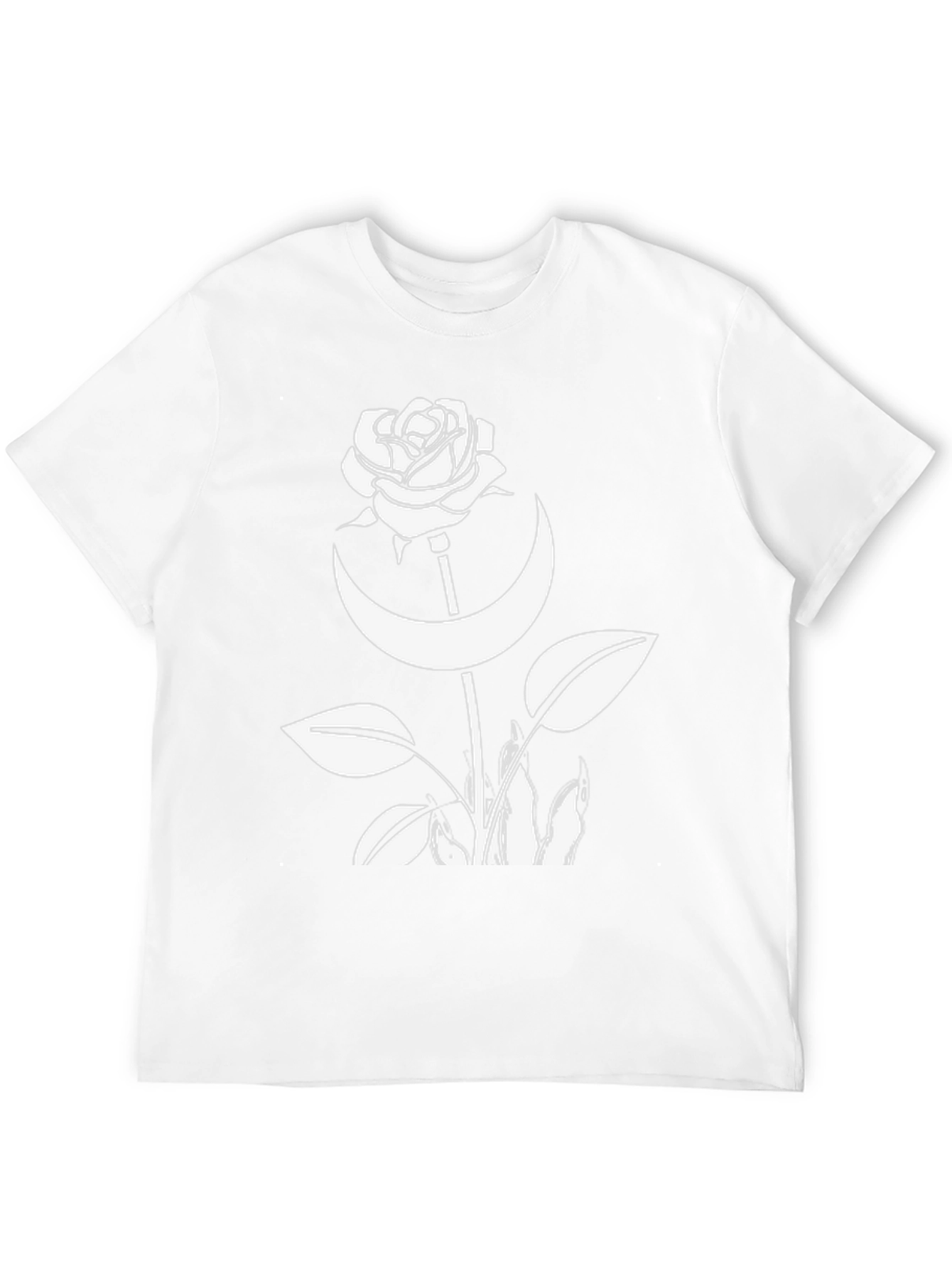 Rose Moon Graphic T-Shirt