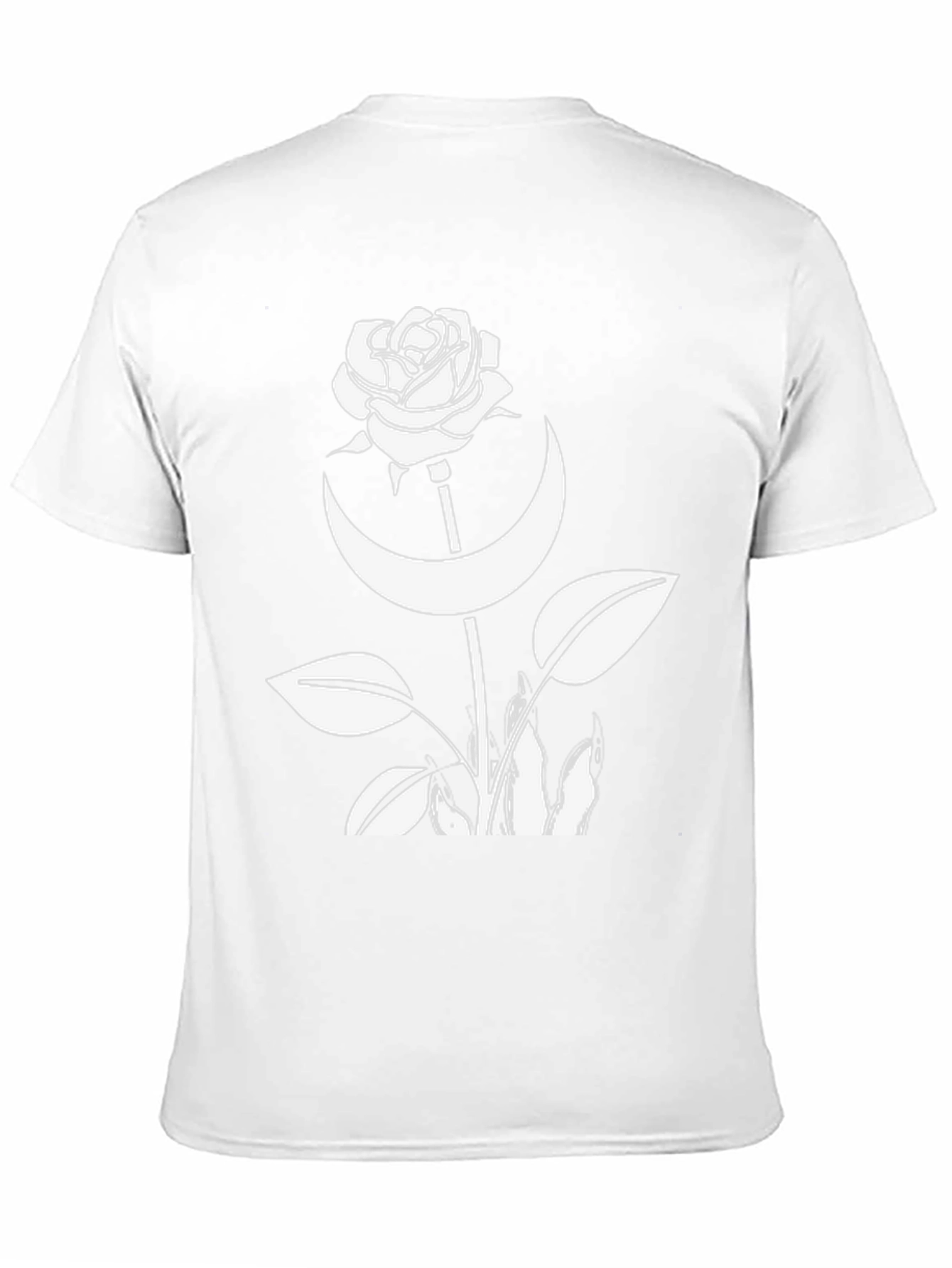 Rose Moon Graphic T-Shirt