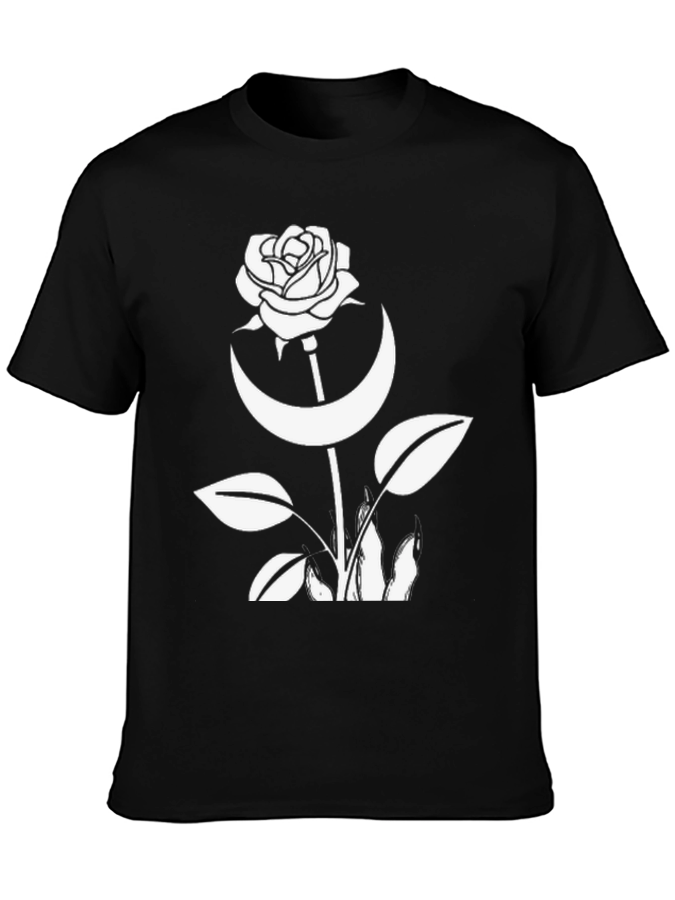 Rose Moon Graphic T-Shirt